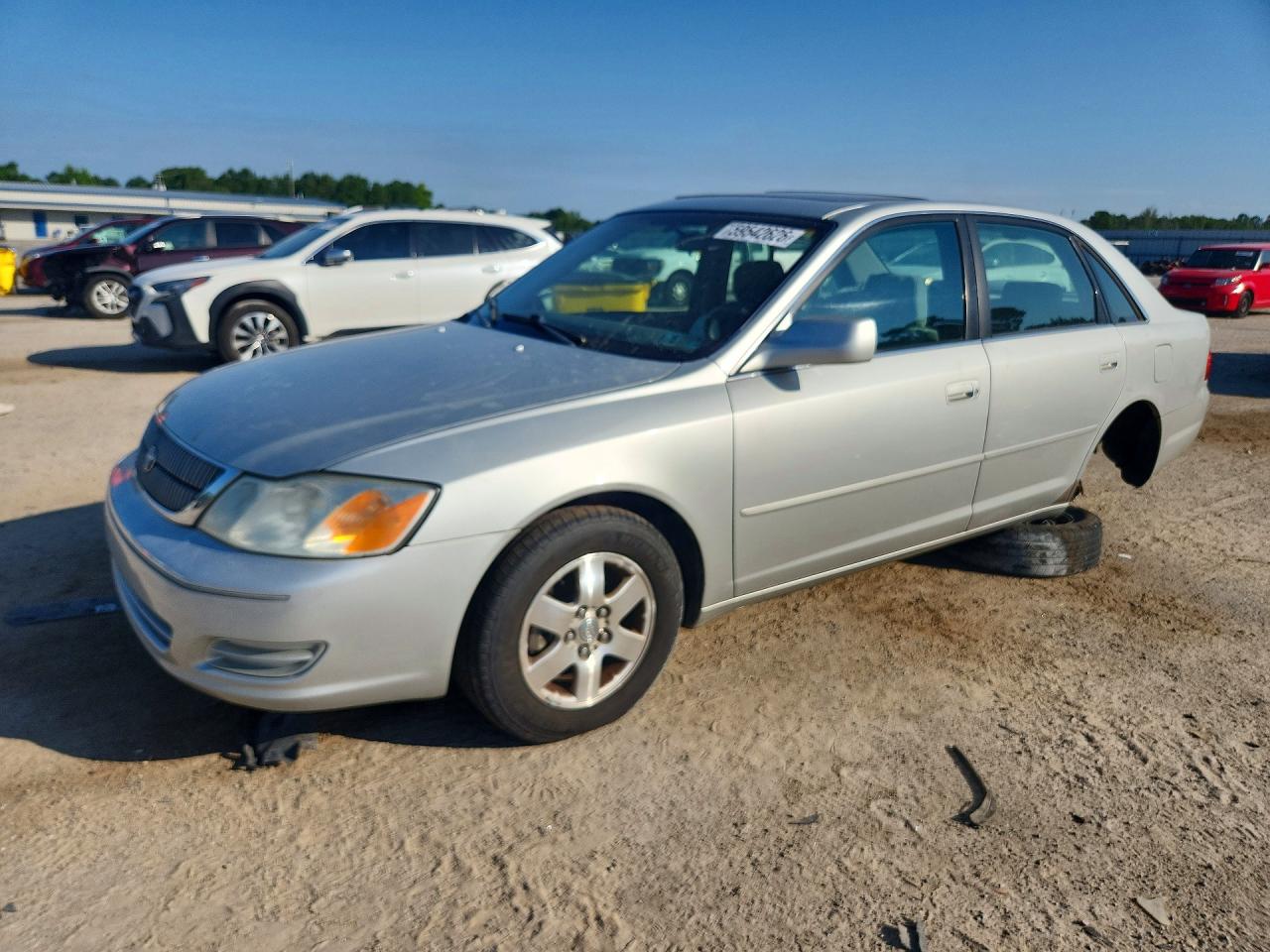 2002 Toyota Avalon Xl Silver vin: 4T1BF28B82U252627