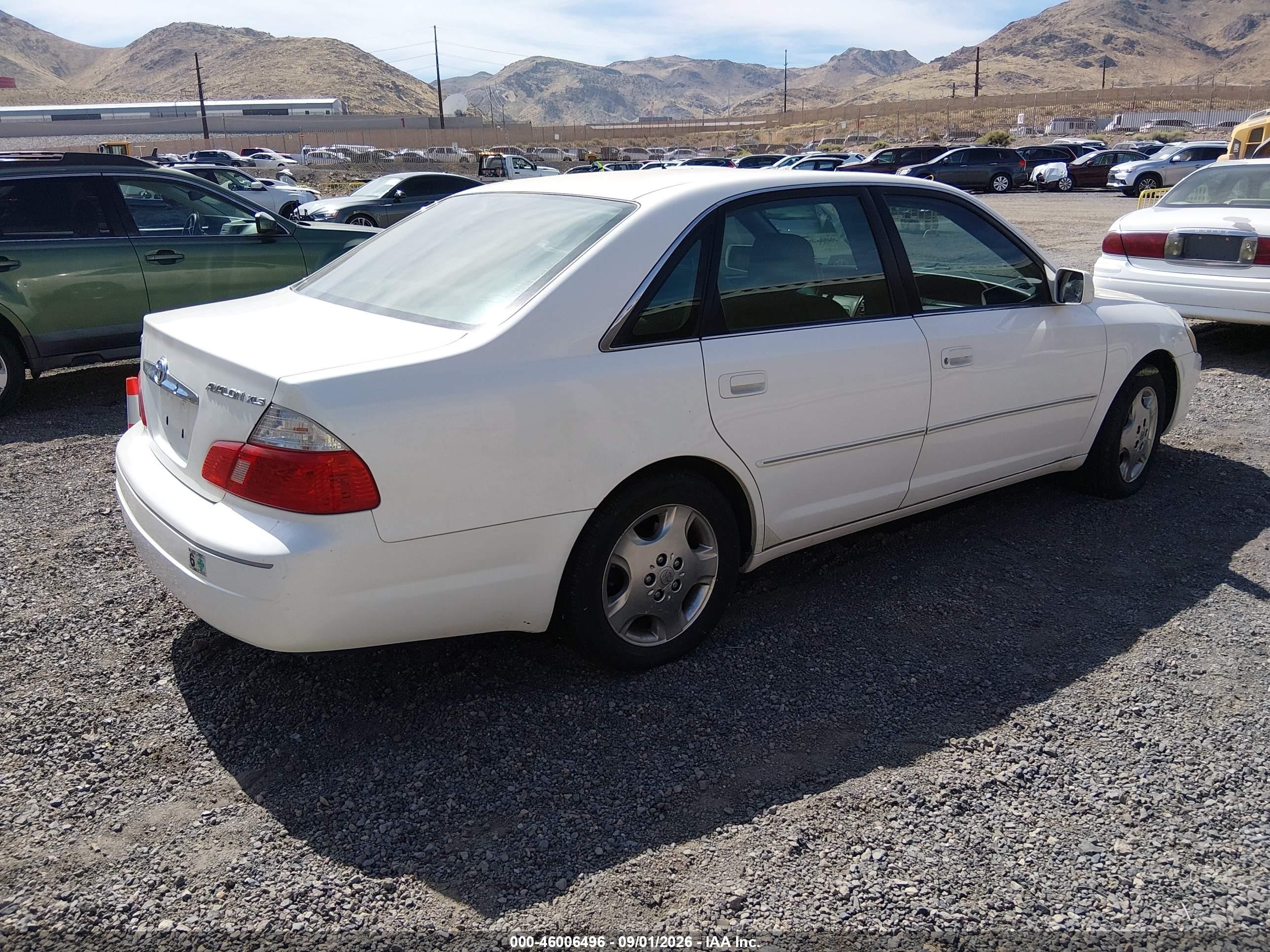 2003 Toyota Avalon Xls White vin: 4T1BF28B83U270157