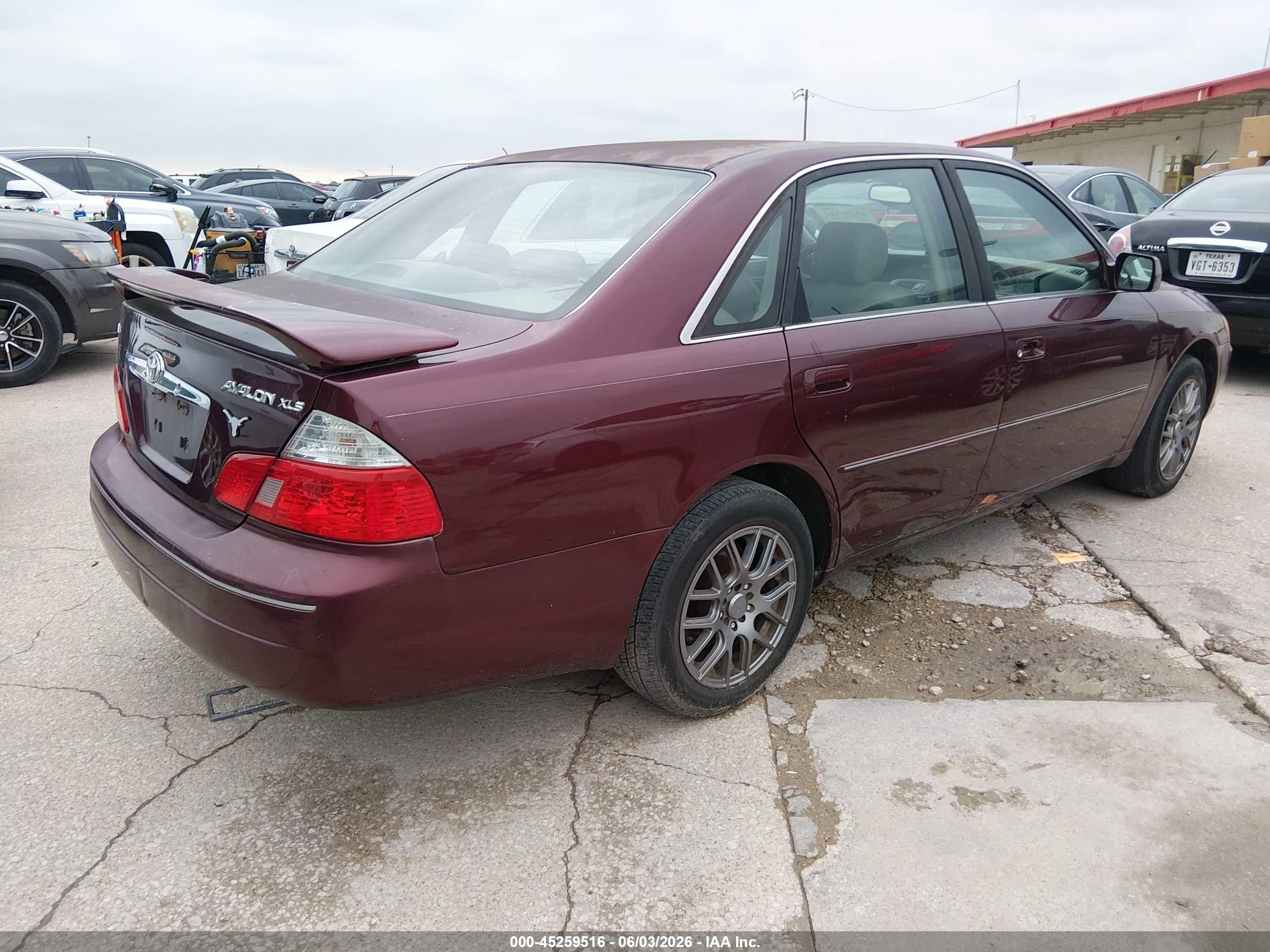 2003 Toyota Avalon Xls Purple vin: 4T1BF28B83U316778