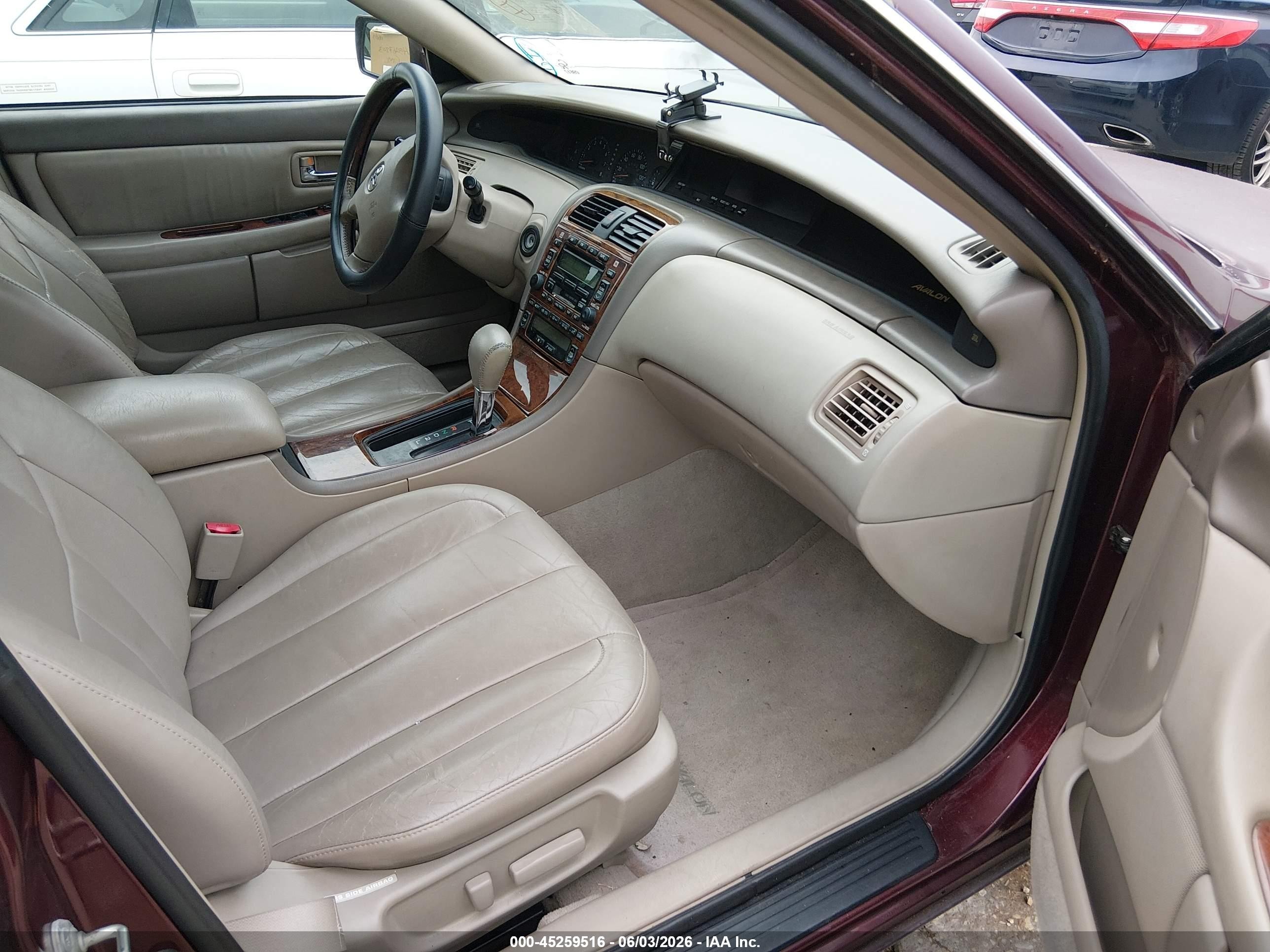 2003 Toyota Avalon Xls Purple vin: 4T1BF28B83U316778