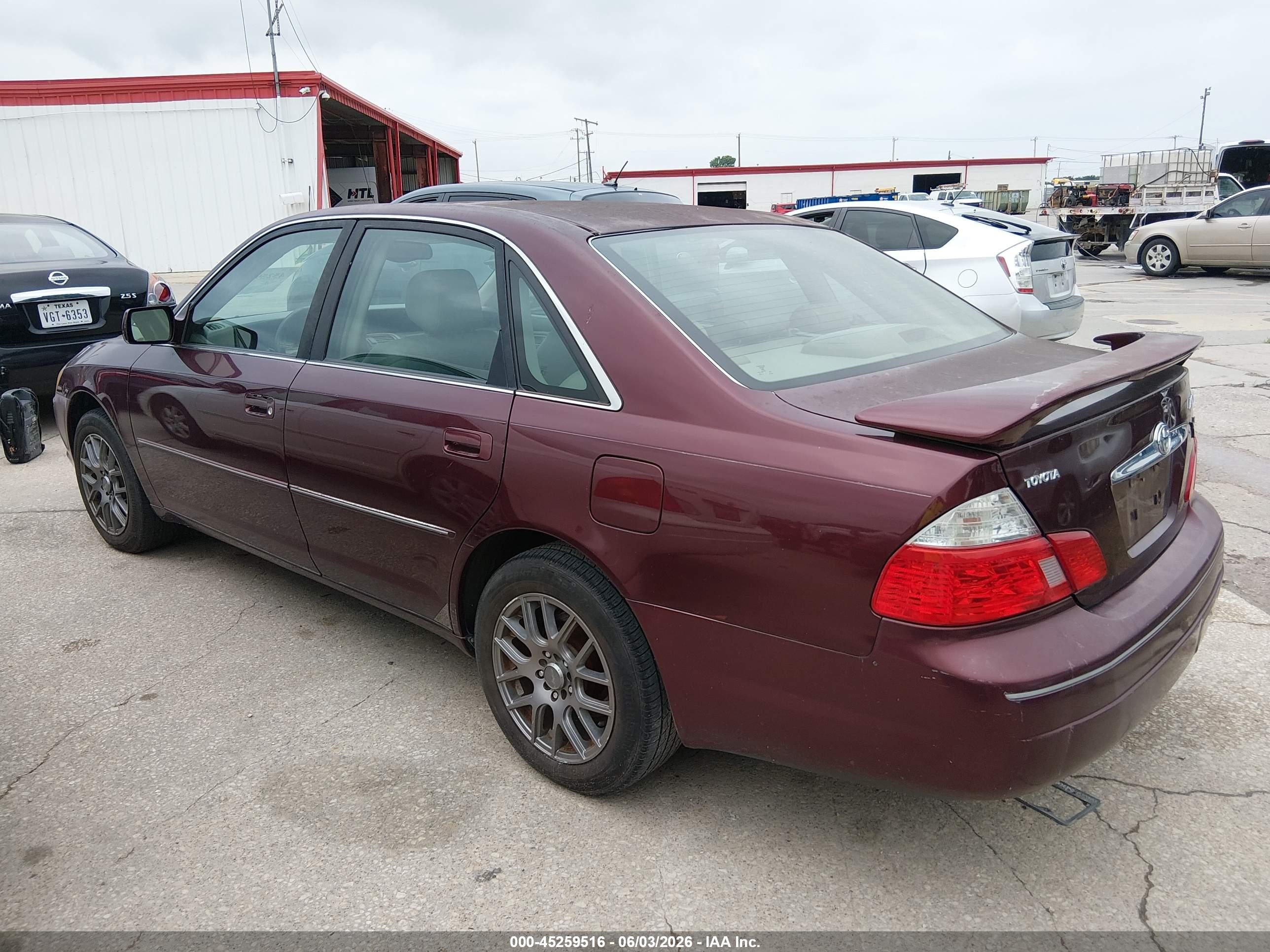 2003 Toyota Avalon Xls Purple vin: 4T1BF28B83U316778