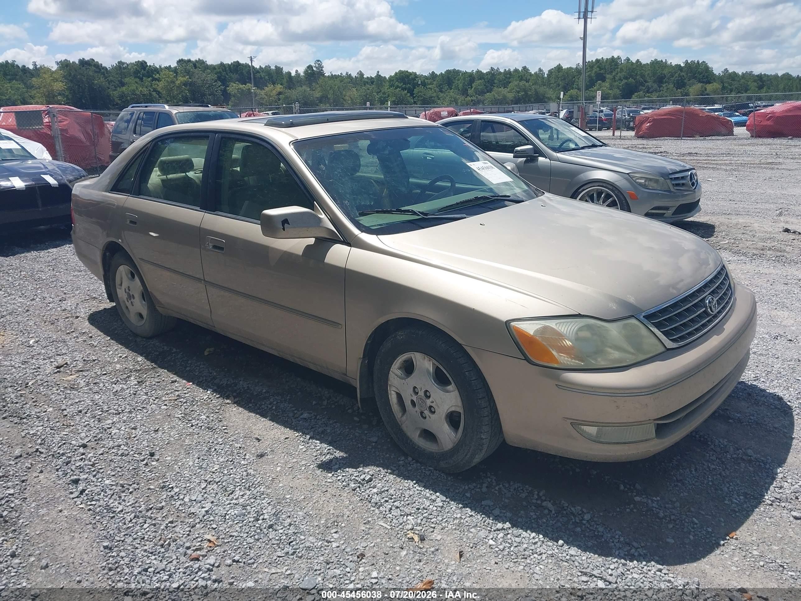 2003 Toyota Avalon Xls Золотой vin: 4T1BF28B83U338120