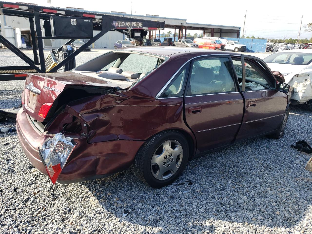 2004 Toyota Avalon Xl Burgundy vin: 4T1BF28B84U356487