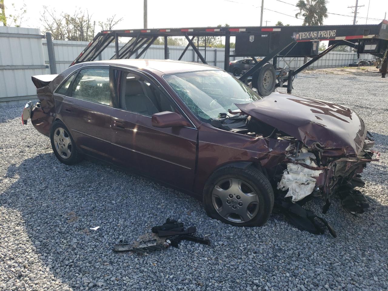 2004 Toyota Avalon Xl Burgundy vin: 4T1BF28B84U356487