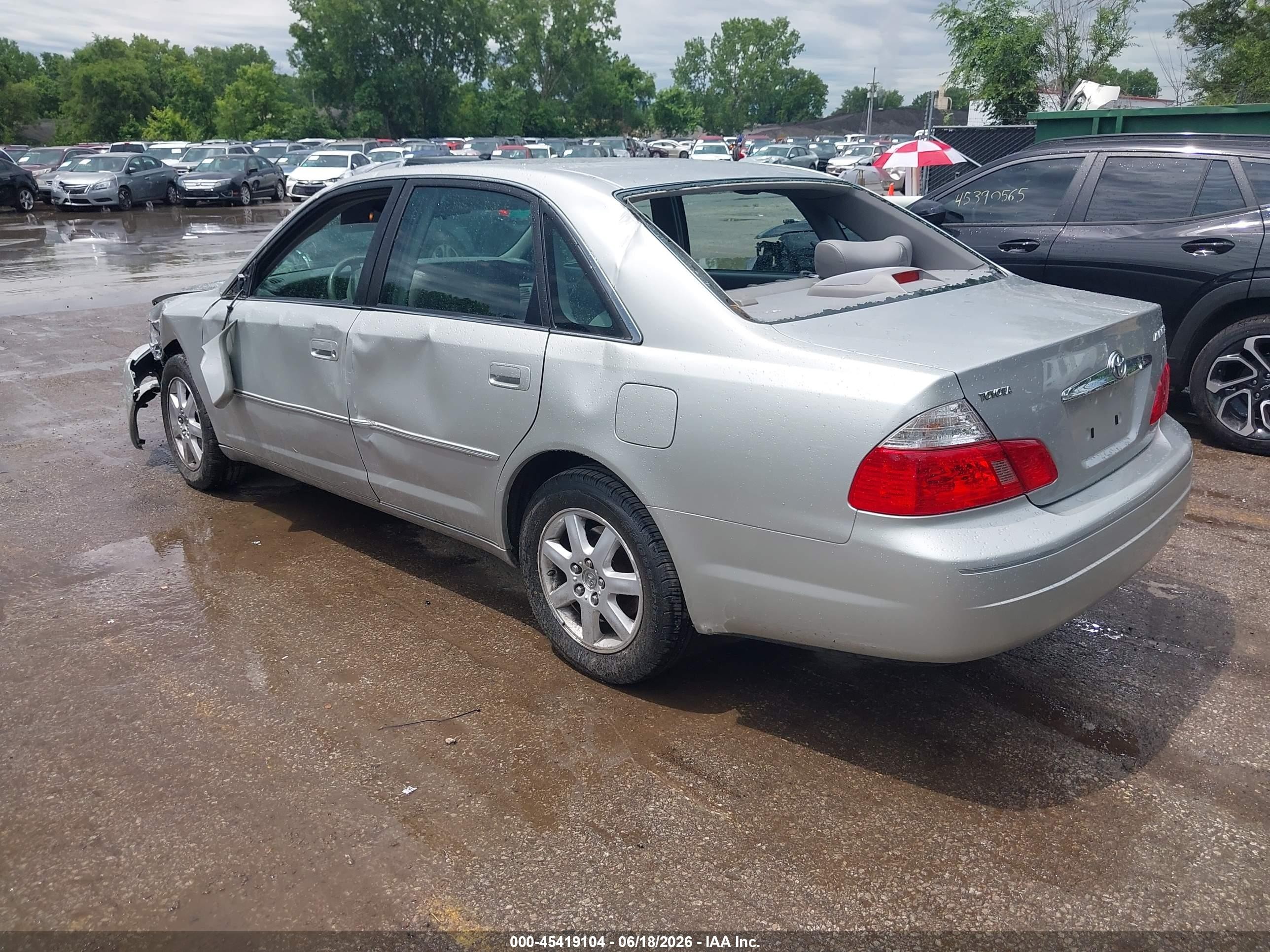 2004 Toyota Avalon Xl Gray vin: 4T1BF28B84U365979