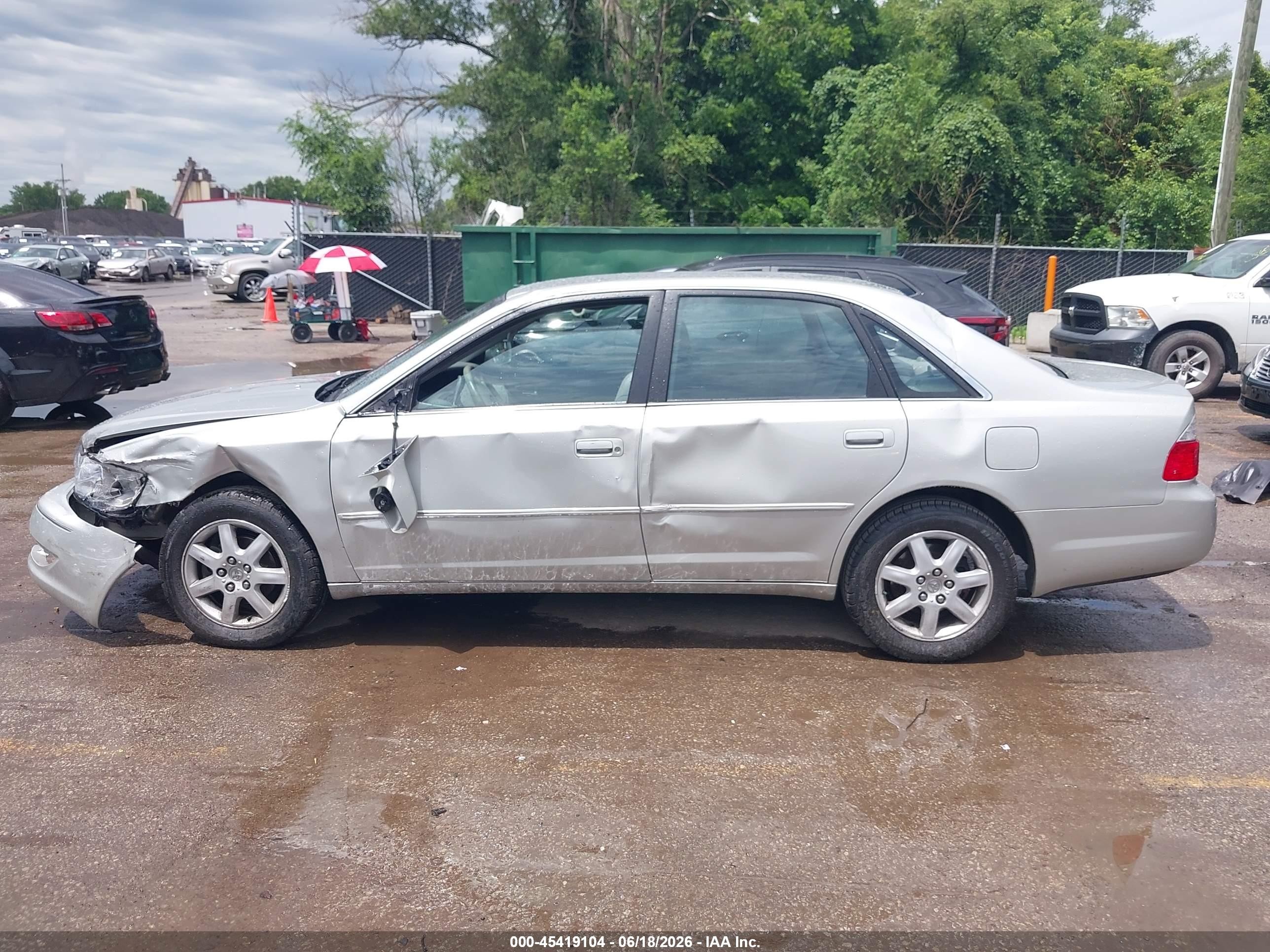2004 Toyota Avalon Xl Gray vin: 4T1BF28B84U365979