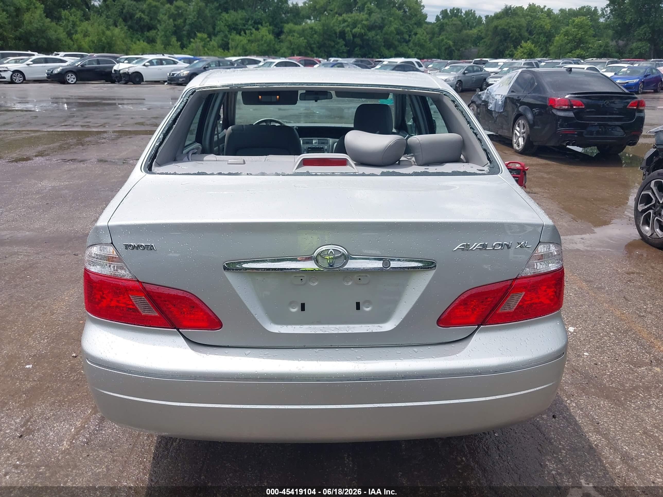 2004 Toyota Avalon Xl Gray vin: 4T1BF28B84U365979