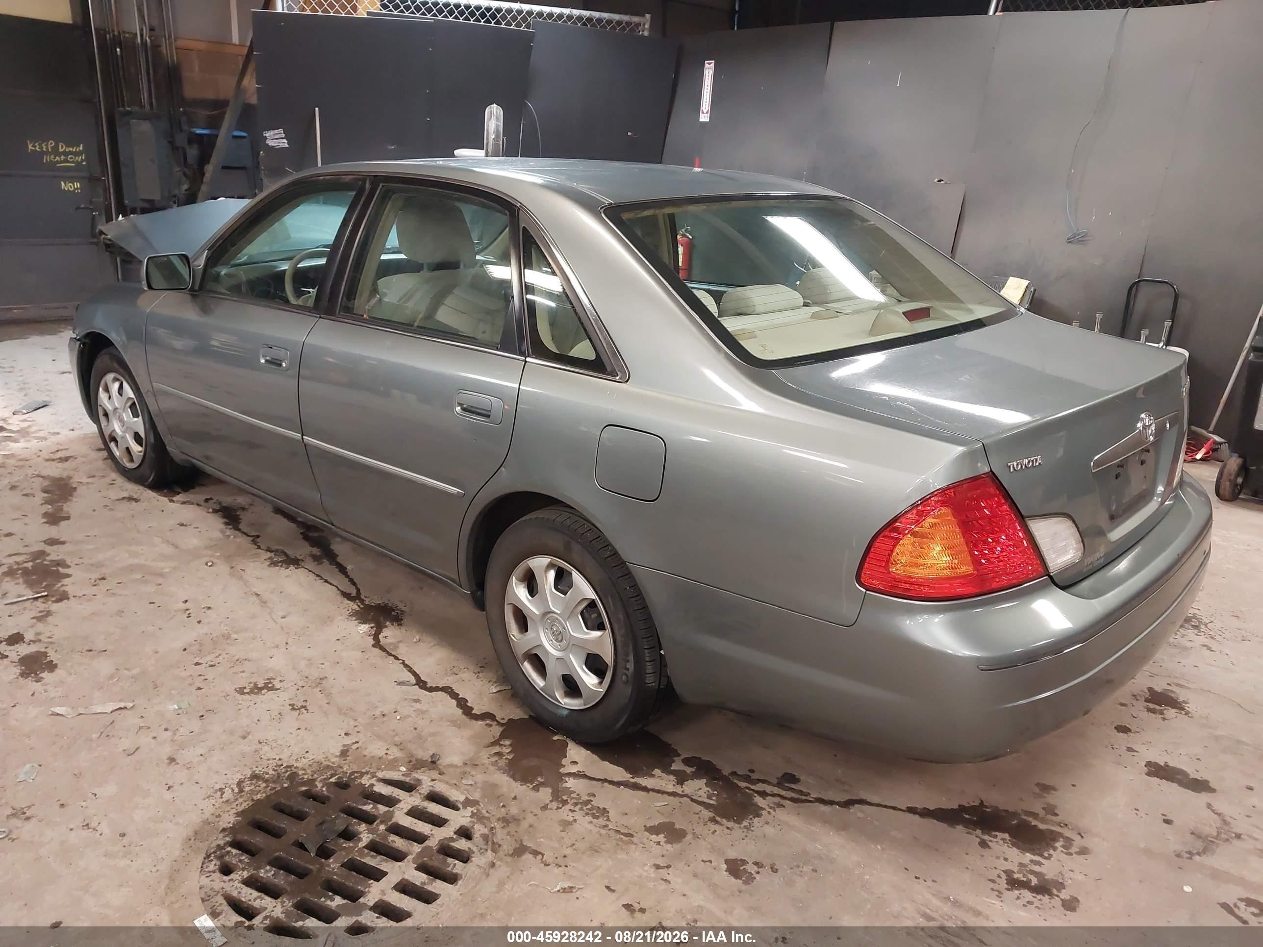 2000 Toyota Avalon Xl Серый vin: 4T1BF28B8YU031019