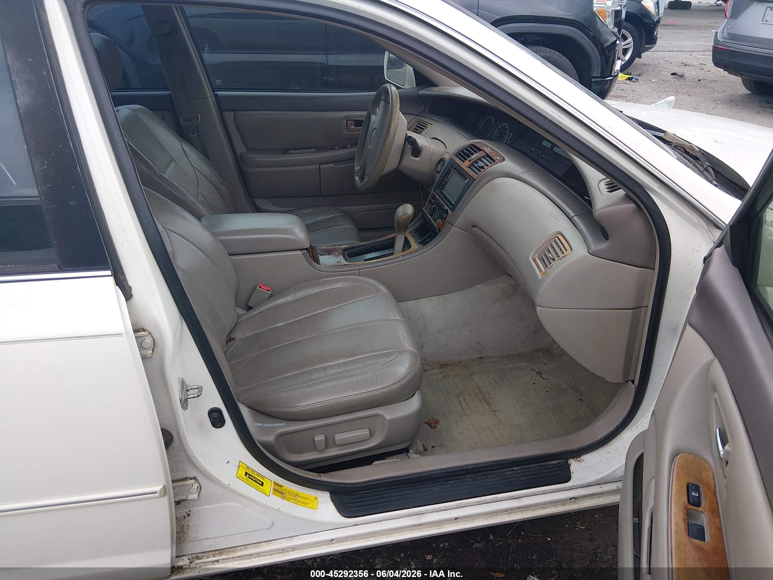 2000 Toyota Avalon Xl White vin: 4T1BF28B8YU044563