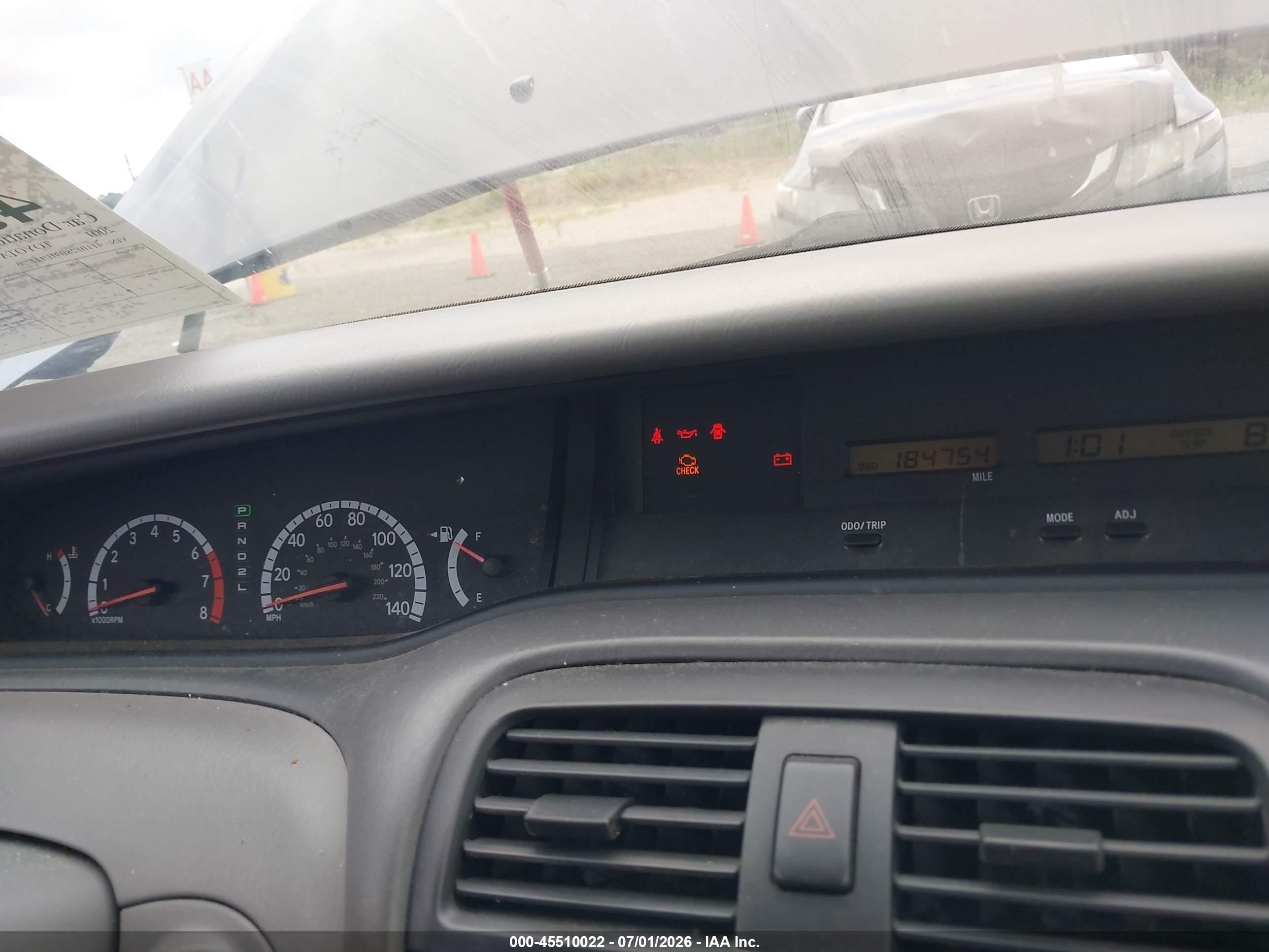 2001 Toyota Avalon Xl Черный vin: 4T1BF28B91U117770