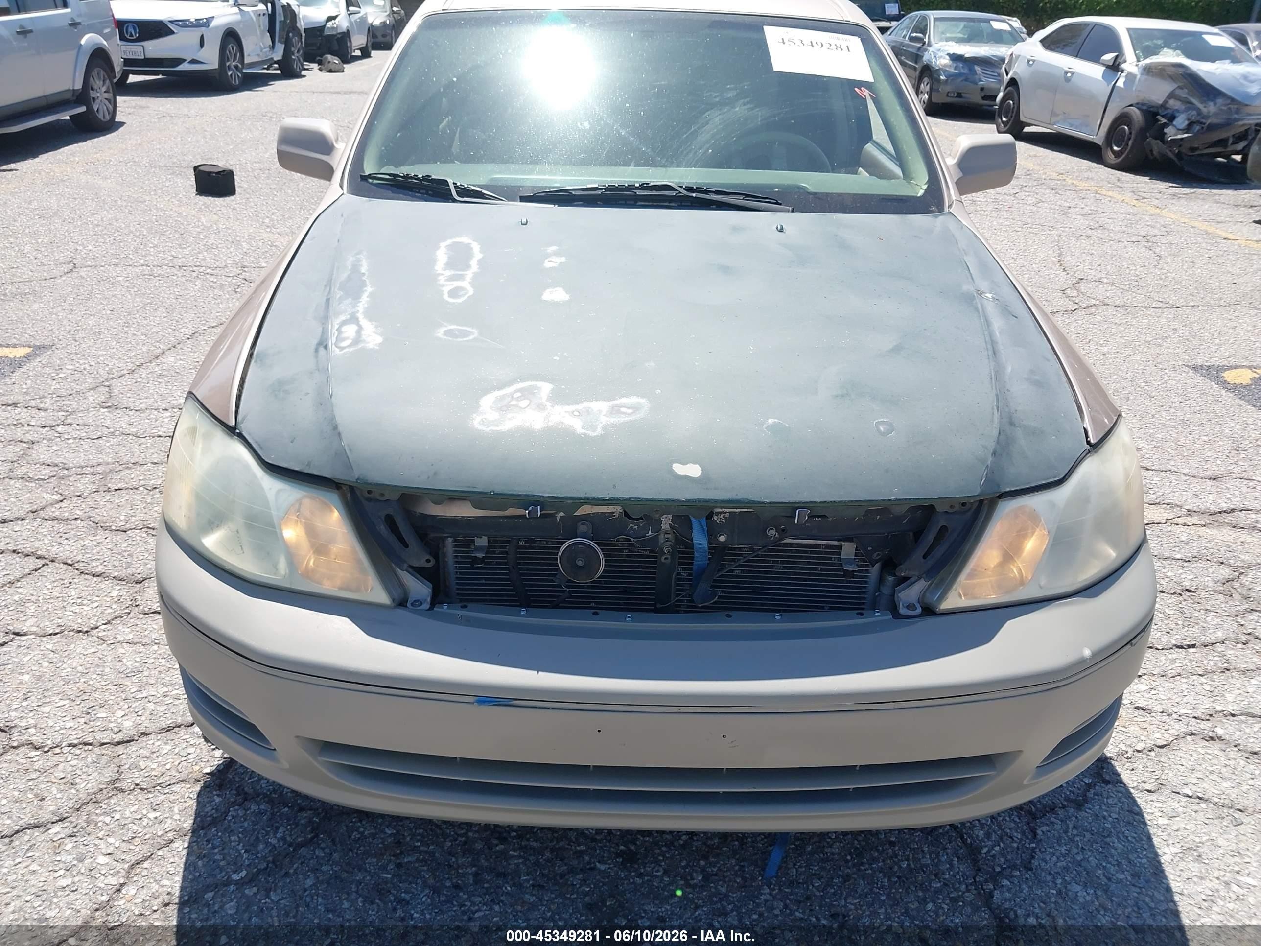 2001 Toyota Avalon Xl Gold vin: 4T1BF28B91U139462