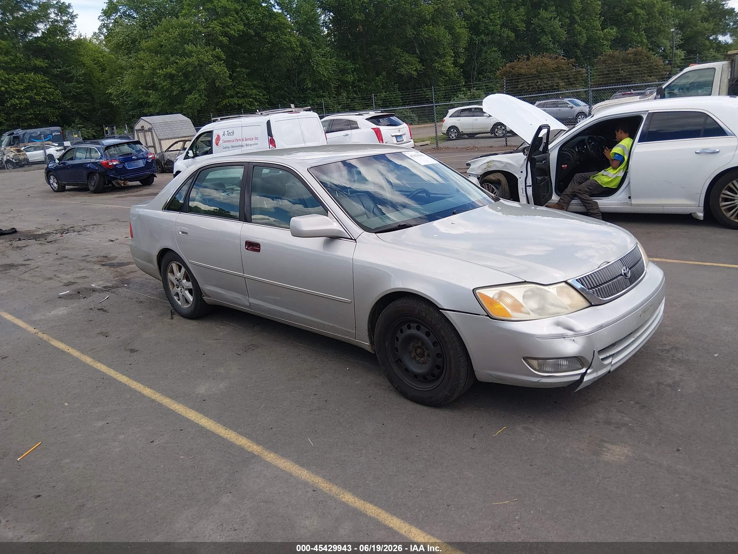 2001 Toyota Avalon Xls Silver vin: 4T1BF28B91U159890