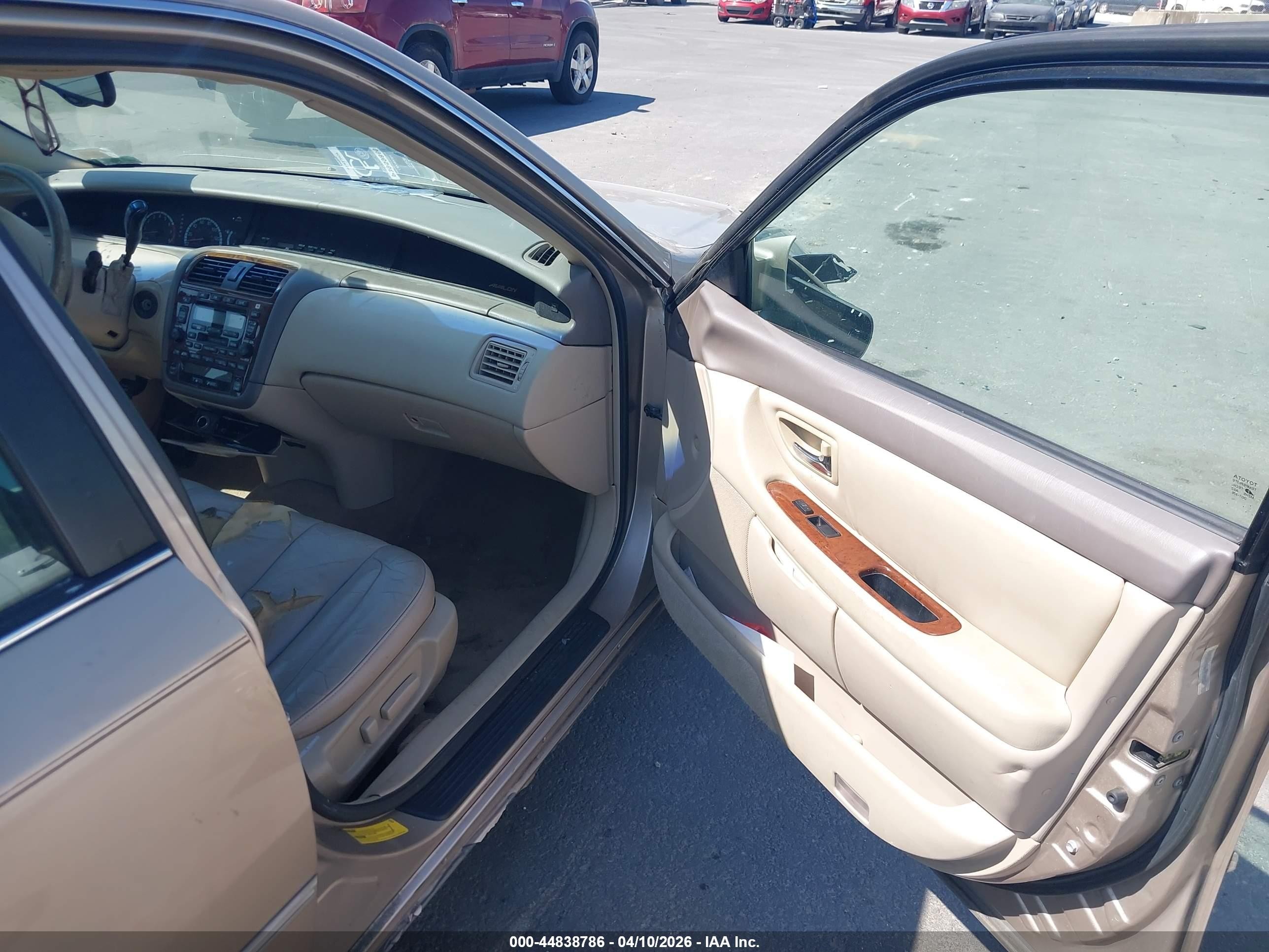 2001 Toyota Avalon Xls Золотой vin: 4T1BF28B91U174860