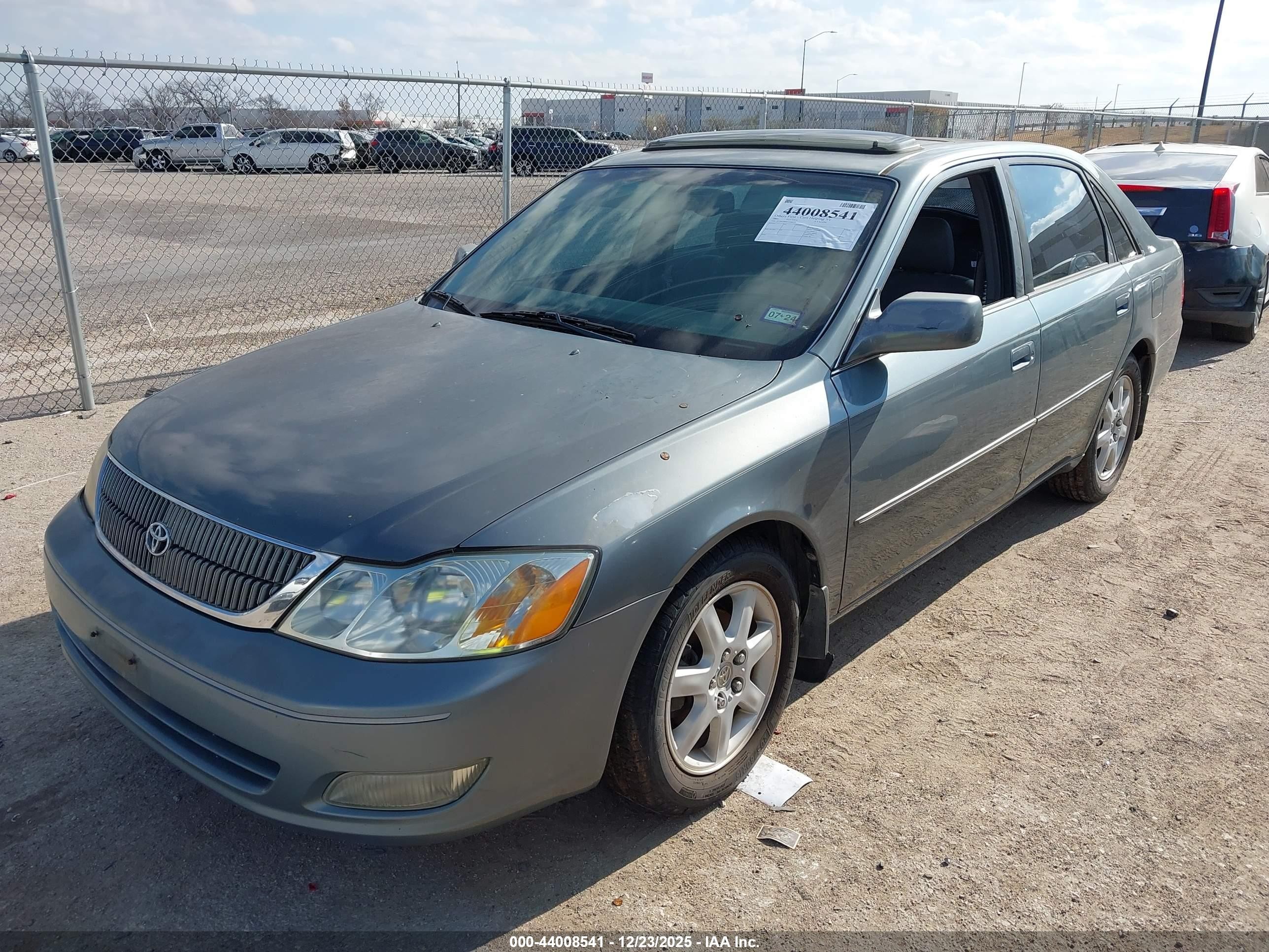 2001 Toyota Avalon Xls Light Blue vin: 4T1BF28B91U189679