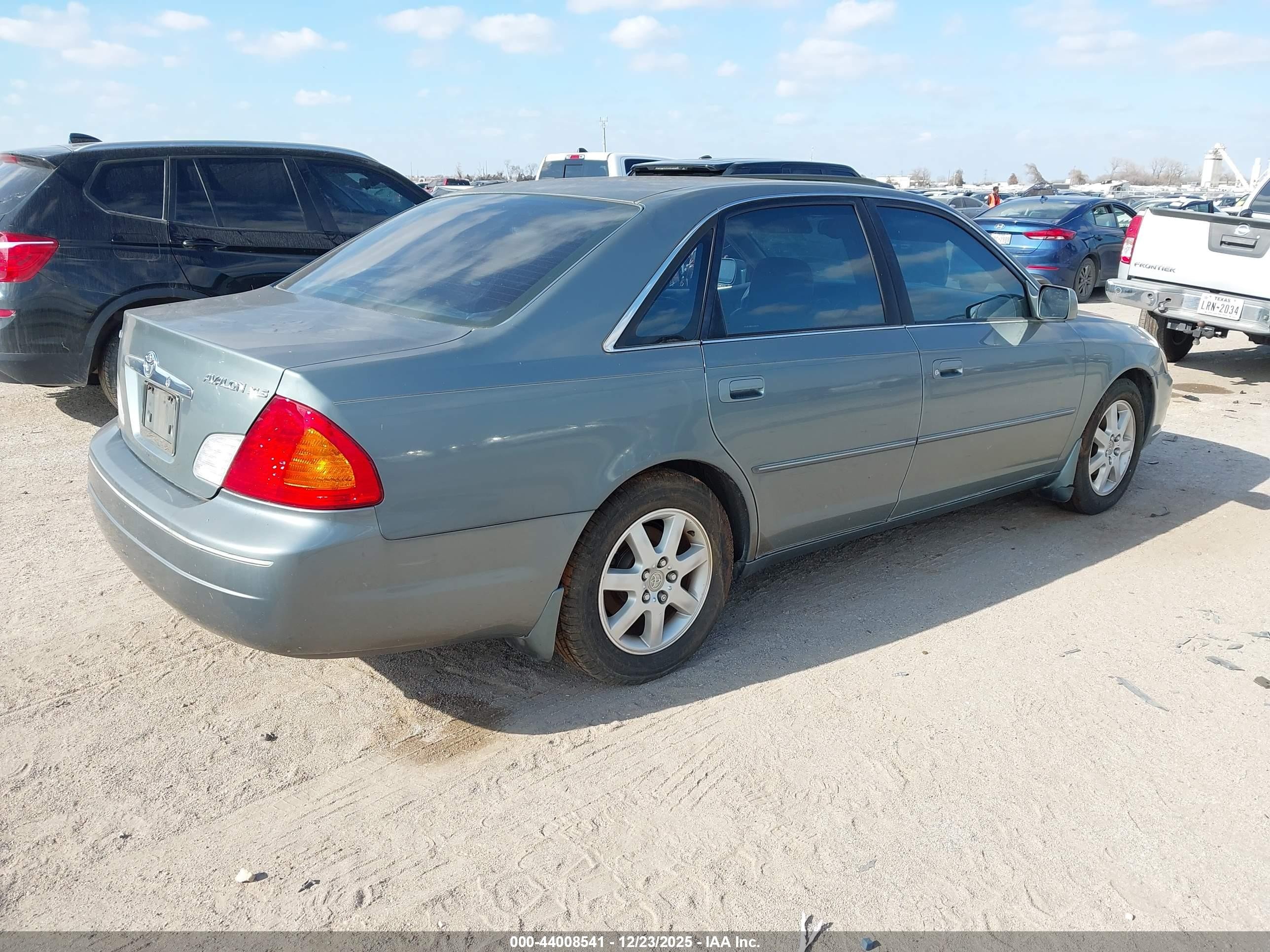 2001 Toyota Avalon Xls Light Blue vin: 4T1BF28B91U189679