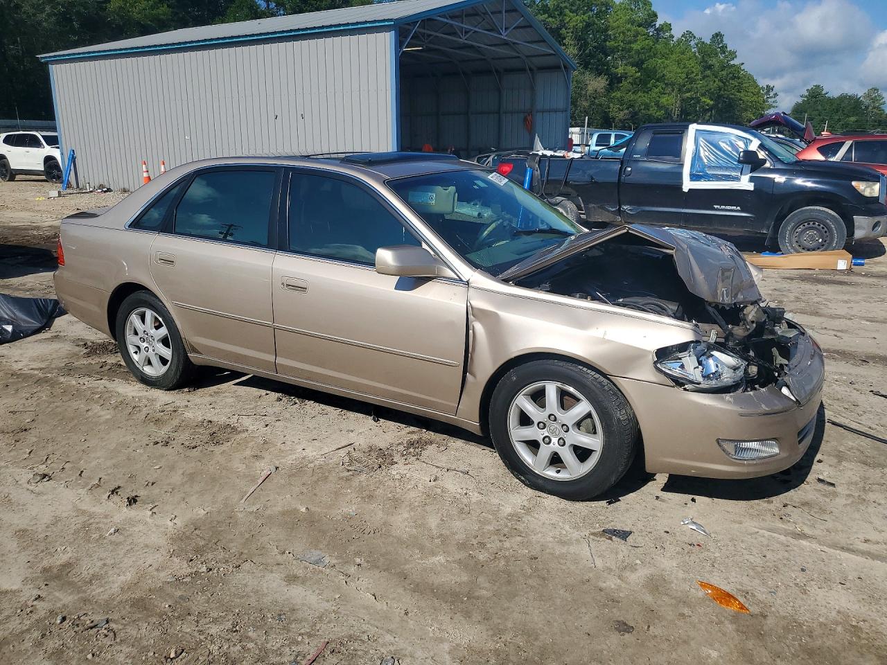 2002 Toyota Avalon Xls Beige vin: 4T1BF28B92U199792