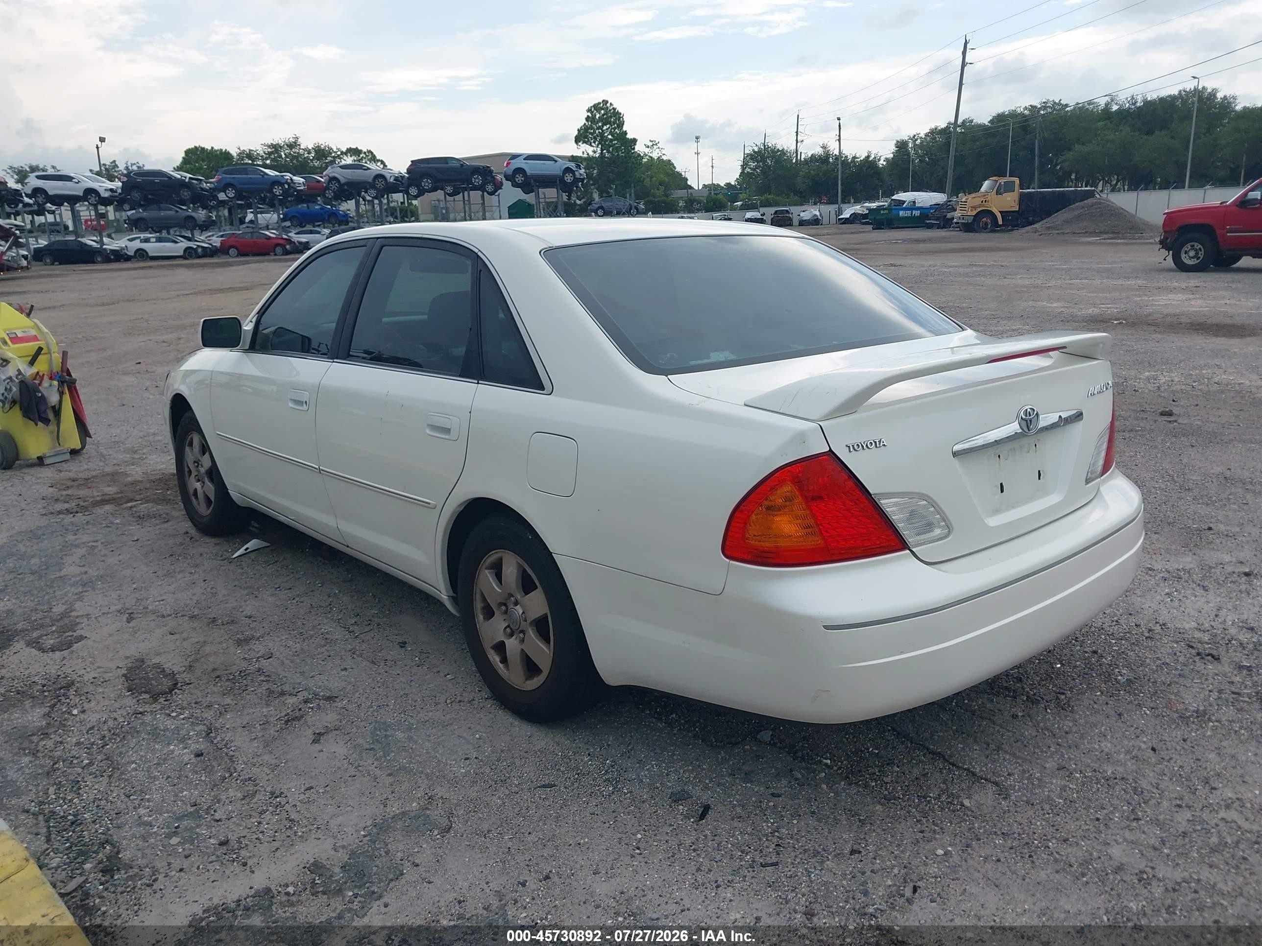 2002 Toyota Avalon Xl White vin: 4T1BF28B92U222410