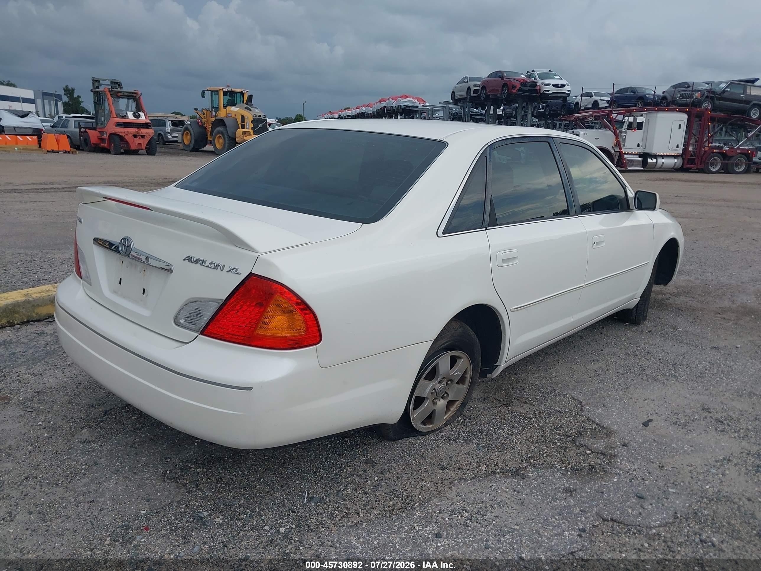 2002 Toyota Avalon Xl White vin: 4T1BF28B92U222410