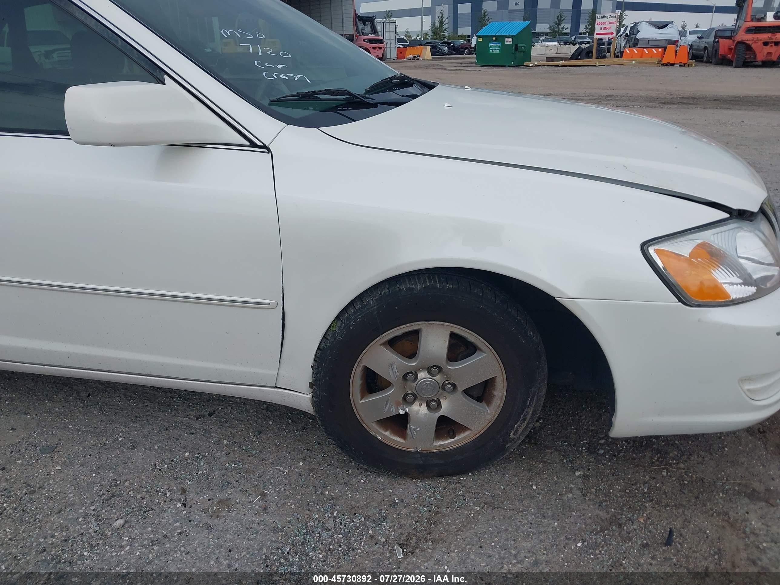 2002 Toyota Avalon Xl White vin: 4T1BF28B92U222410