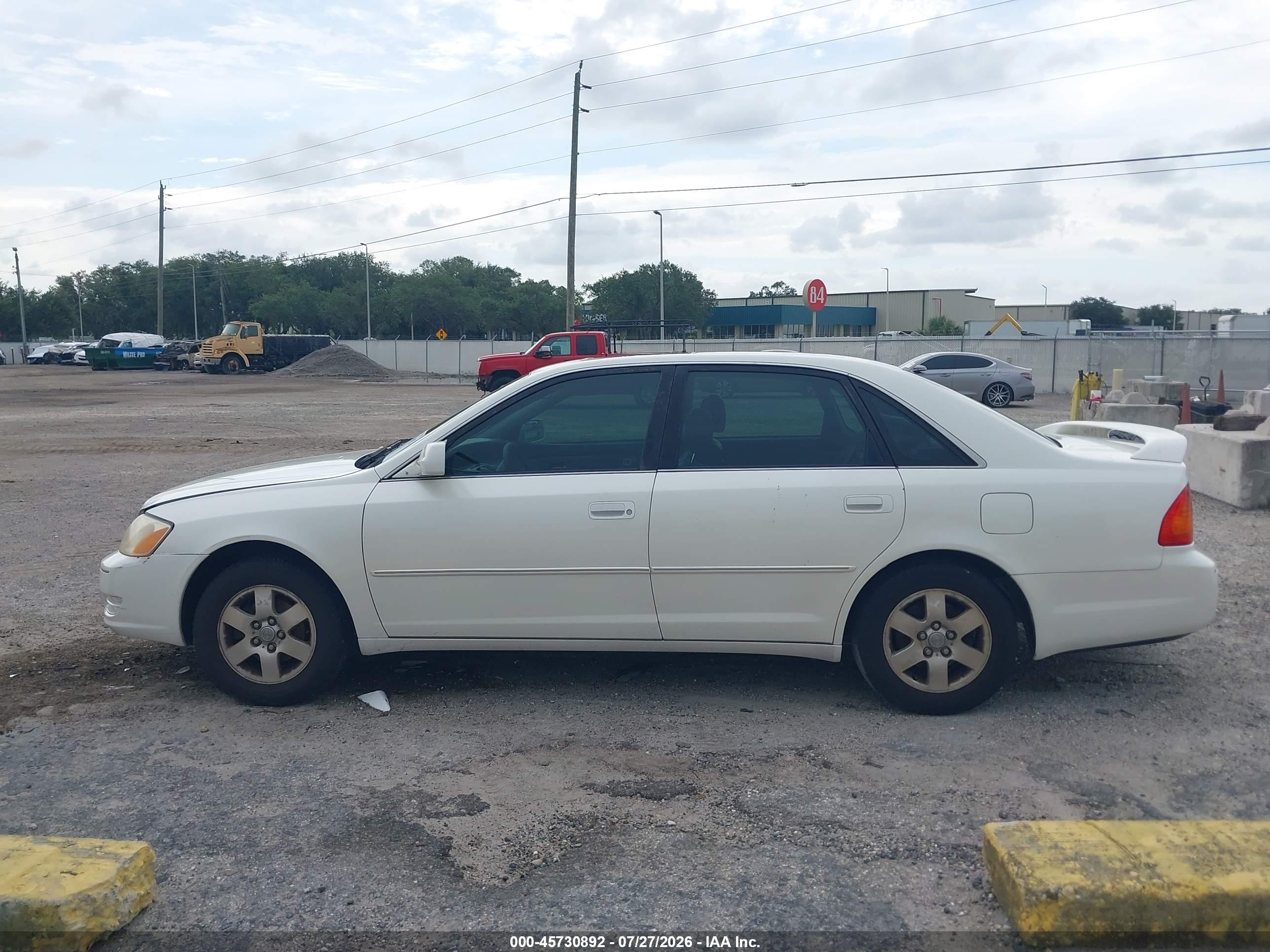 2002 Toyota Avalon Xl White vin: 4T1BF28B92U222410