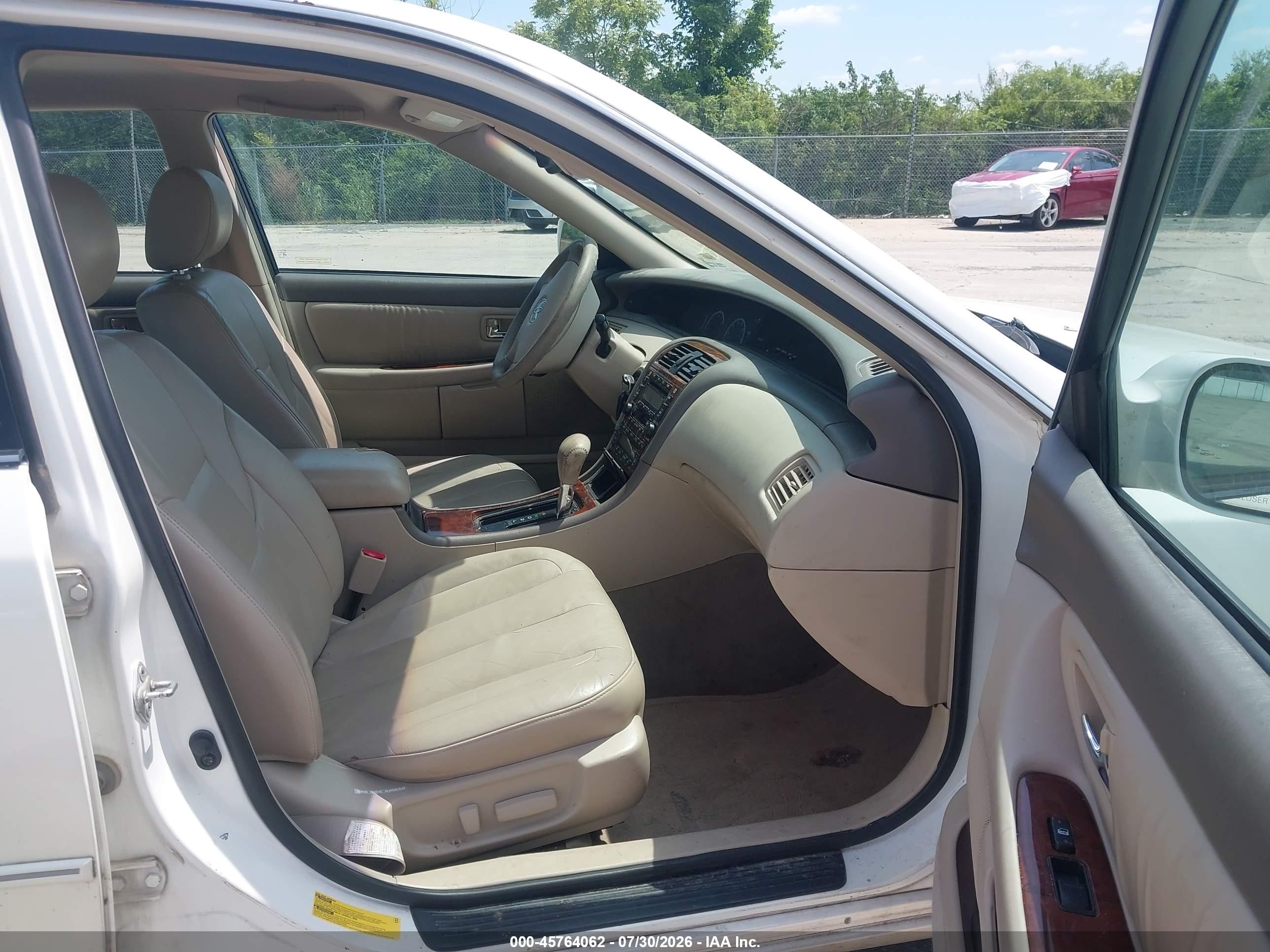 2002 Toyota Avalon Xl/xls White vin: 4T1BF28B92U240714
