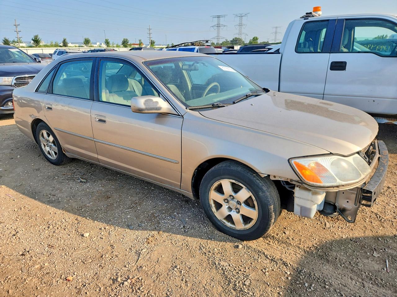 2002 Toyota Avalon Xl Beige vin: 4T1BF28B92U243225