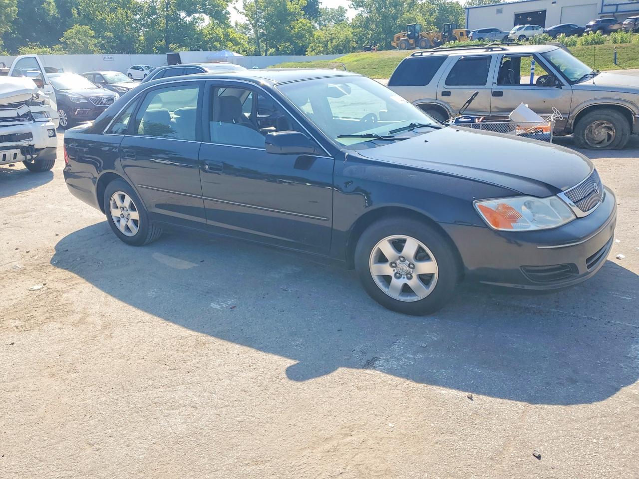 2002 Toyota Avalon Xl Black vin: 4T1BF28B92U244570