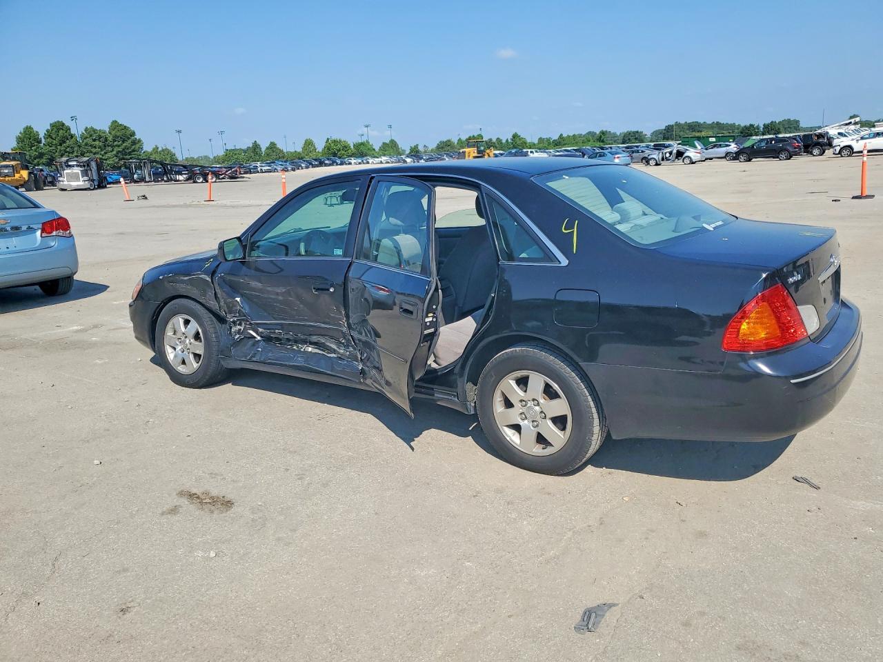 2002 Toyota Avalon Xl Black vin: 4T1BF28B92U244570