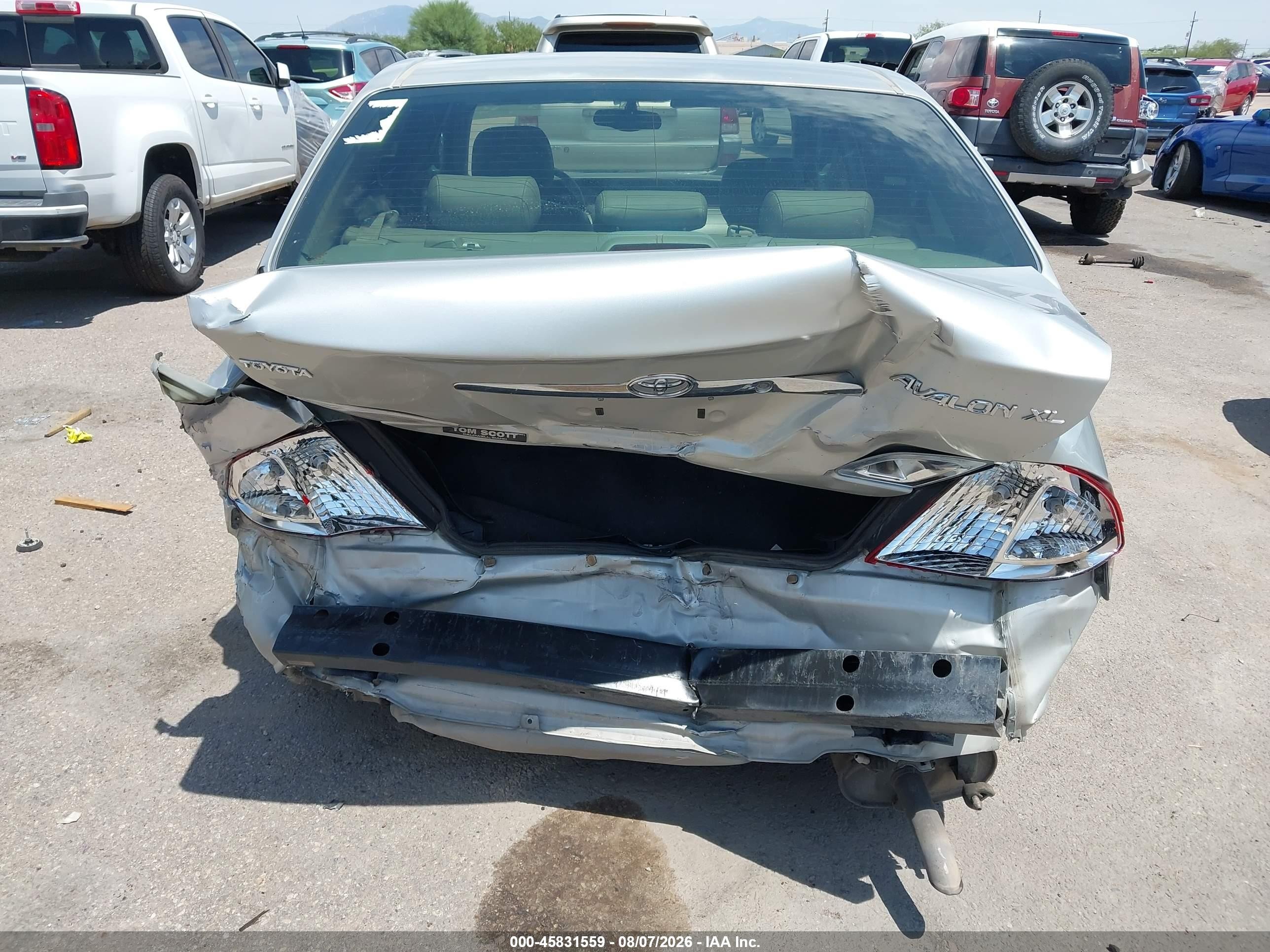 2002 Toyota Avalon Xl Silver vin: 4T1BF28B92U249185