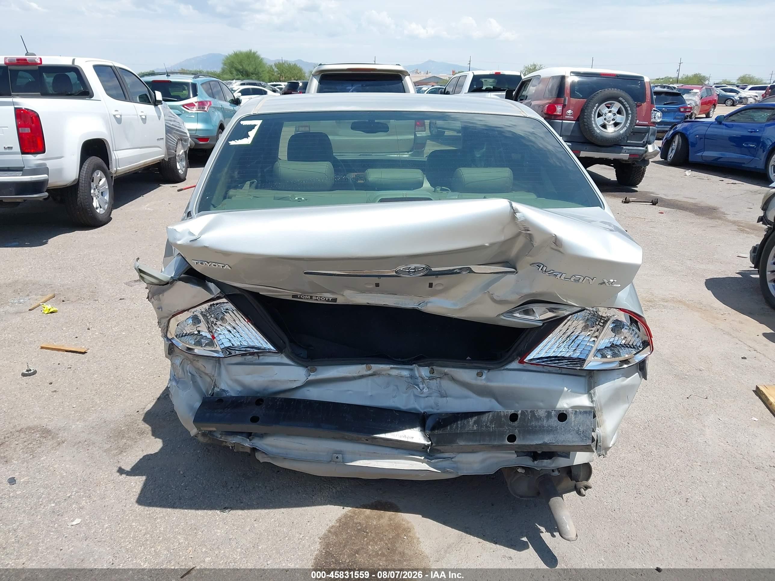 2002 Toyota Avalon Xl Silver vin: 4T1BF28B92U249185