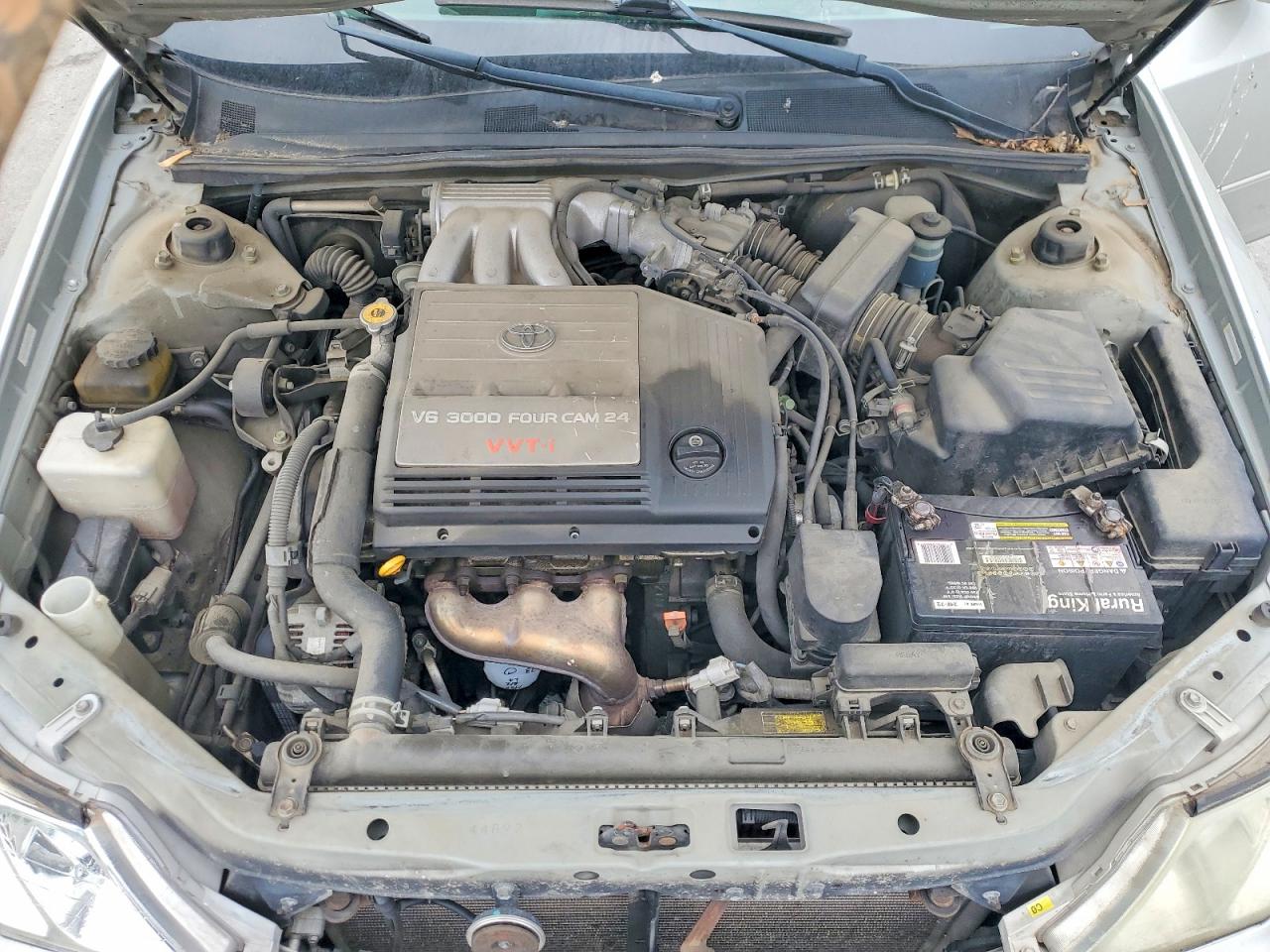 2002 Toyota Avalon Silver vin: 4T1BF28B92U252880
