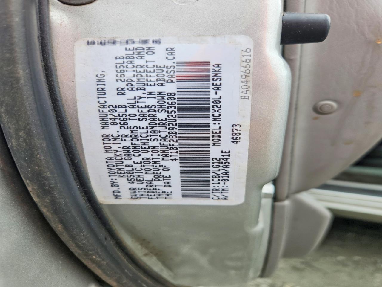 2002 Toyota Avalon Xl Silver vin: 4T1BF28B92U253608
