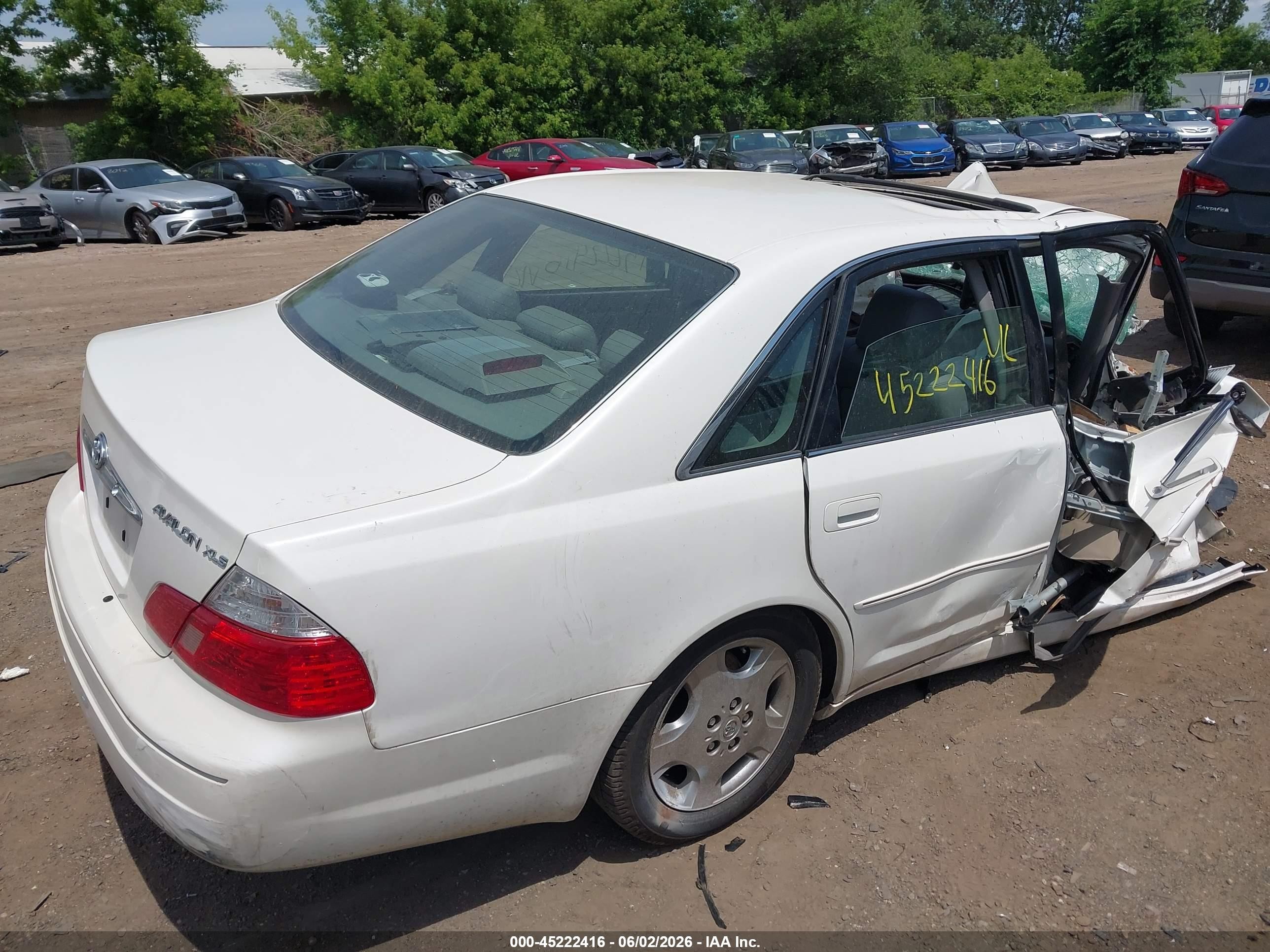 2003 Toyota Avalon Xls Белый vin: 4T1BF28B93U278641