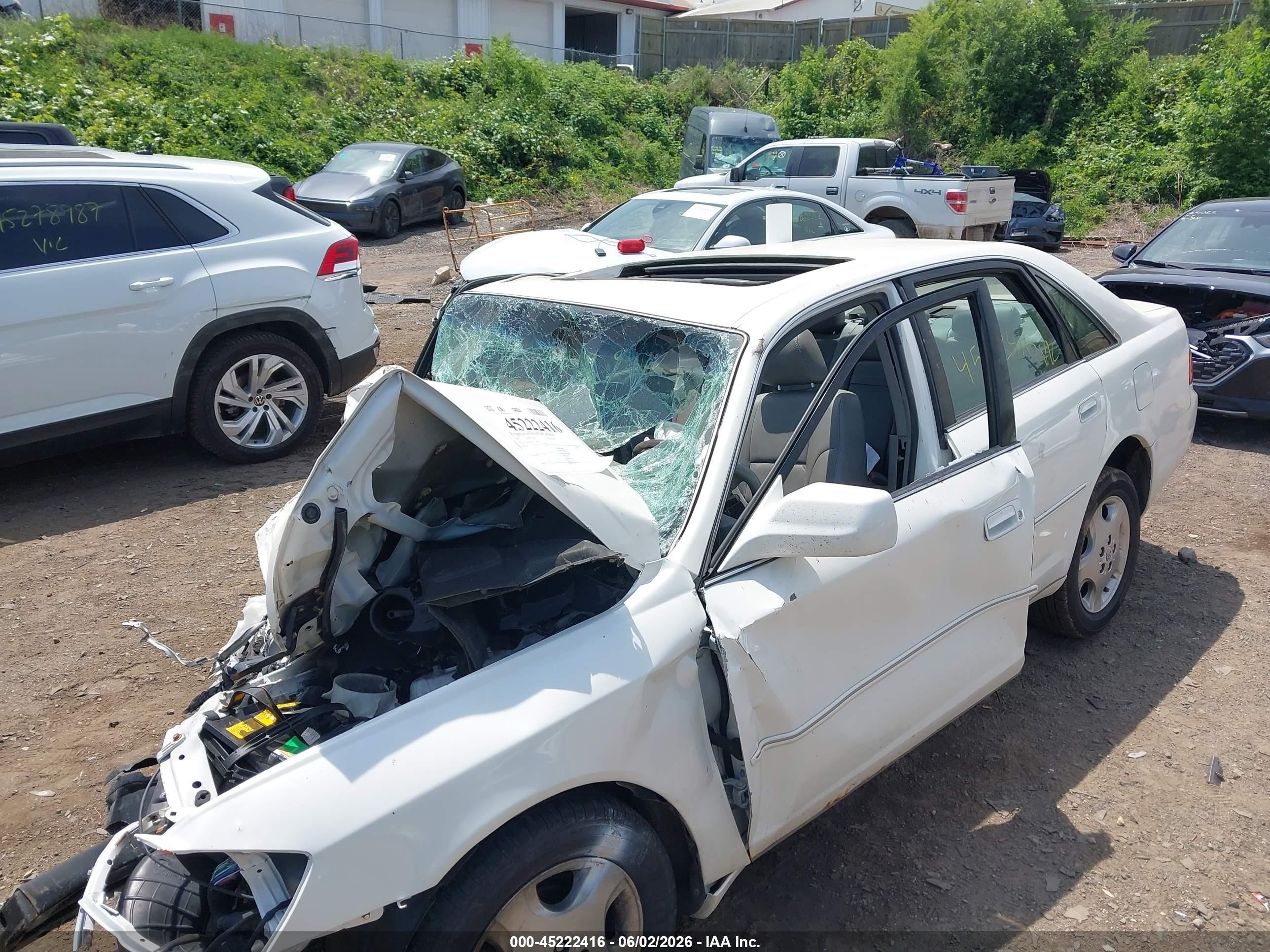 2003 Toyota Avalon Xls Белый vin: 4T1BF28B93U278641