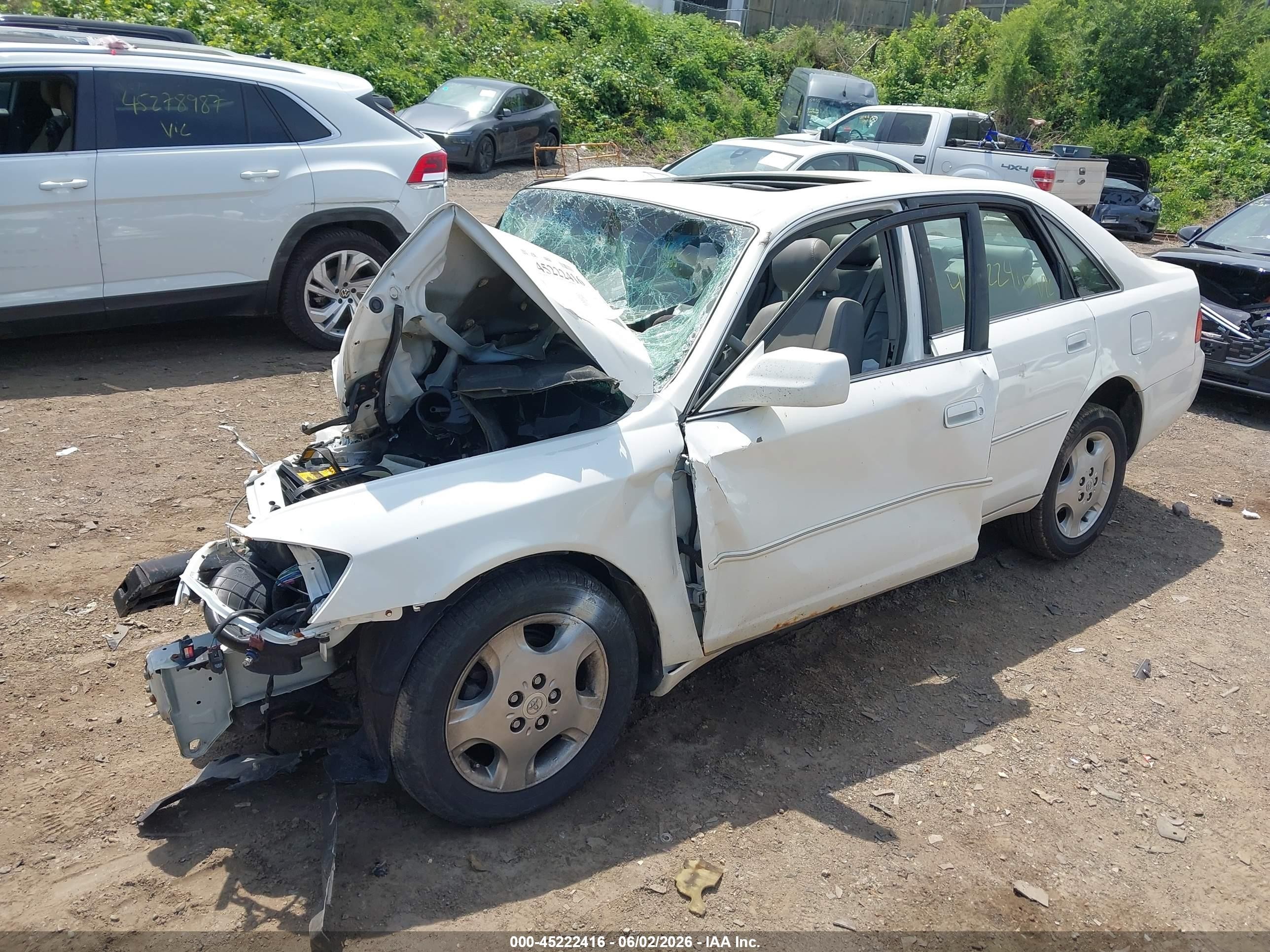 2003 Toyota Avalon Xls Белый vin: 4T1BF28B93U278641