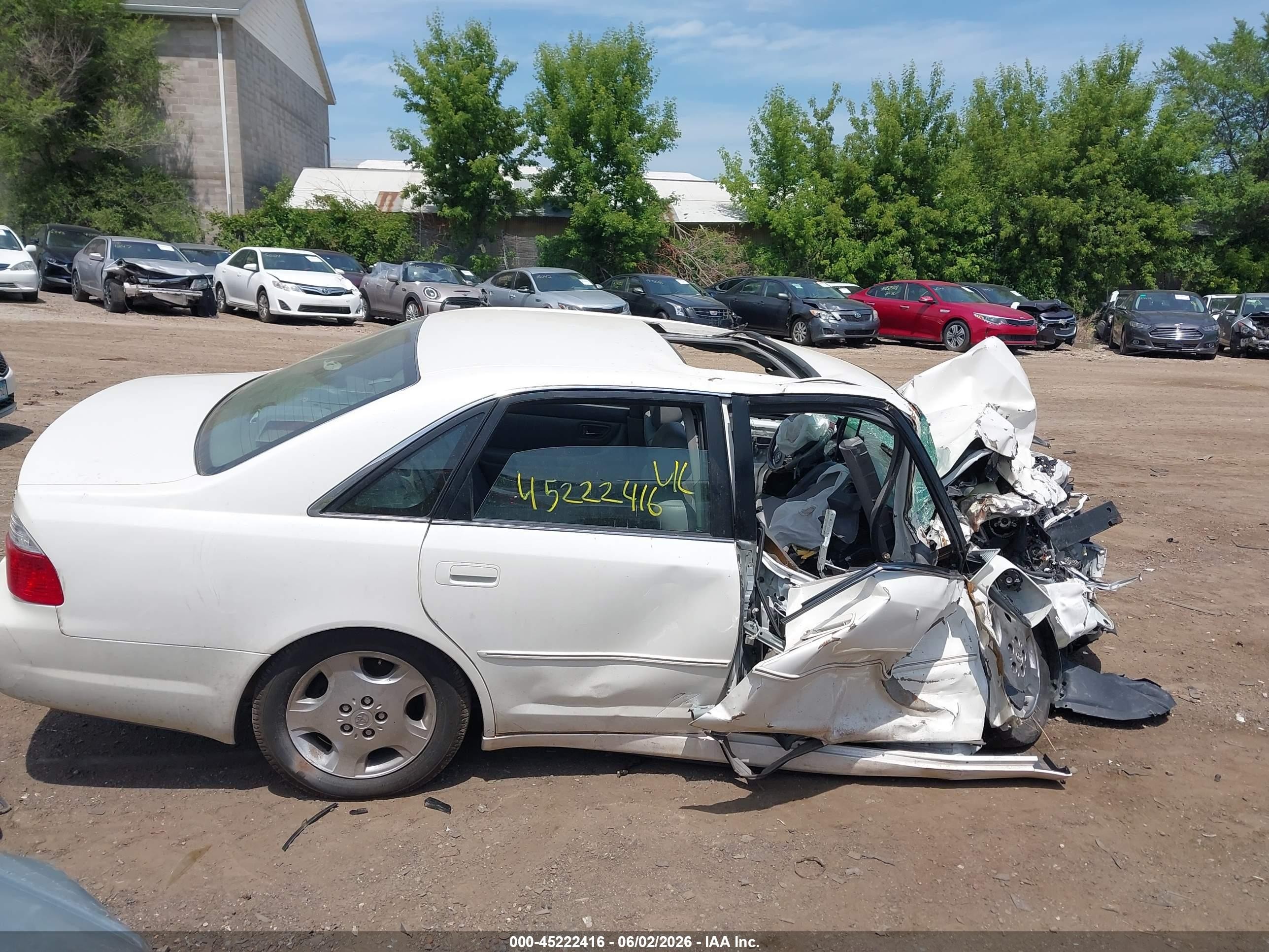 2003 Toyota Avalon Xls Белый vin: 4T1BF28B93U278641