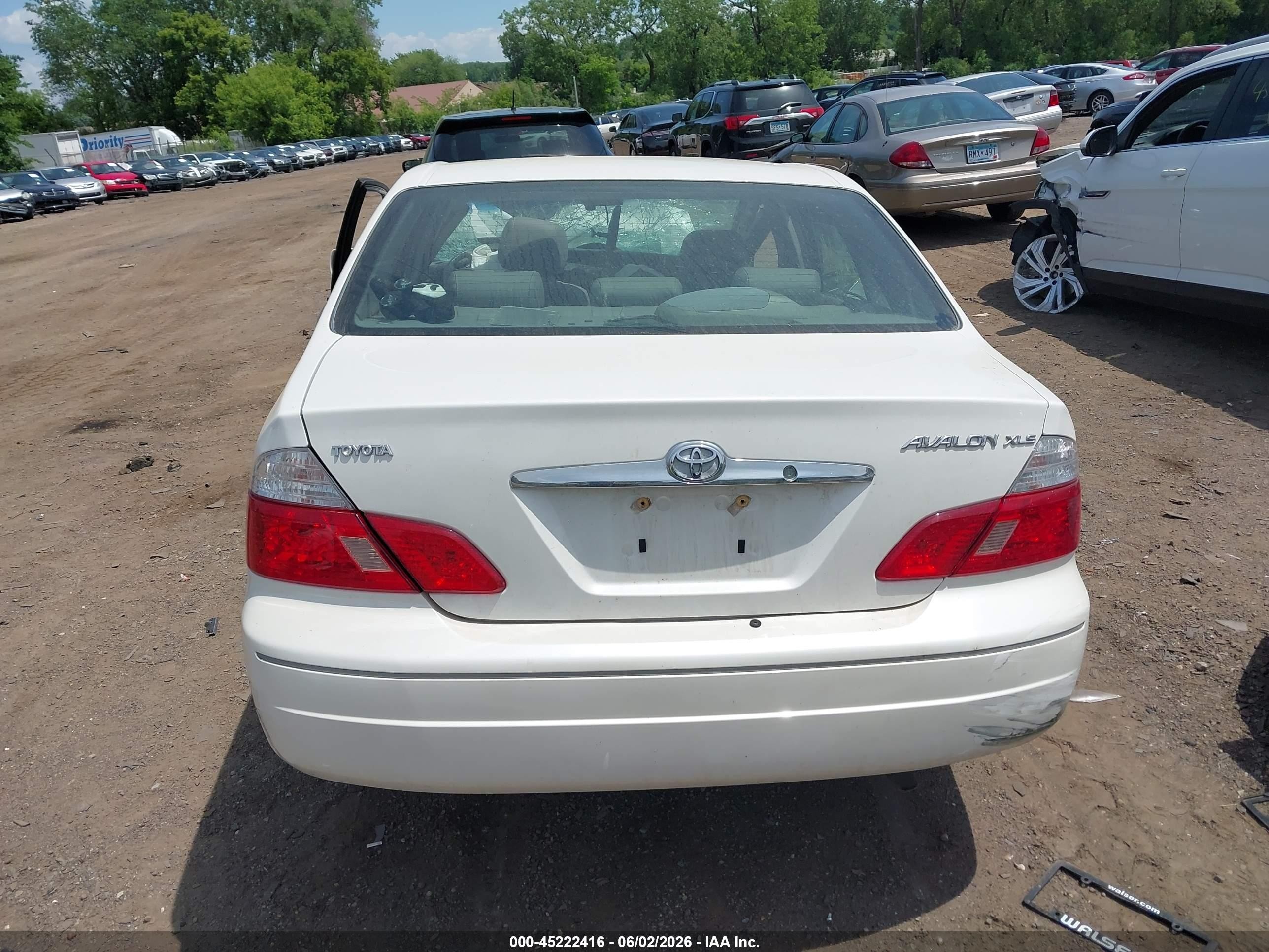 2003 Toyota Avalon Xls Белый vin: 4T1BF28B93U278641