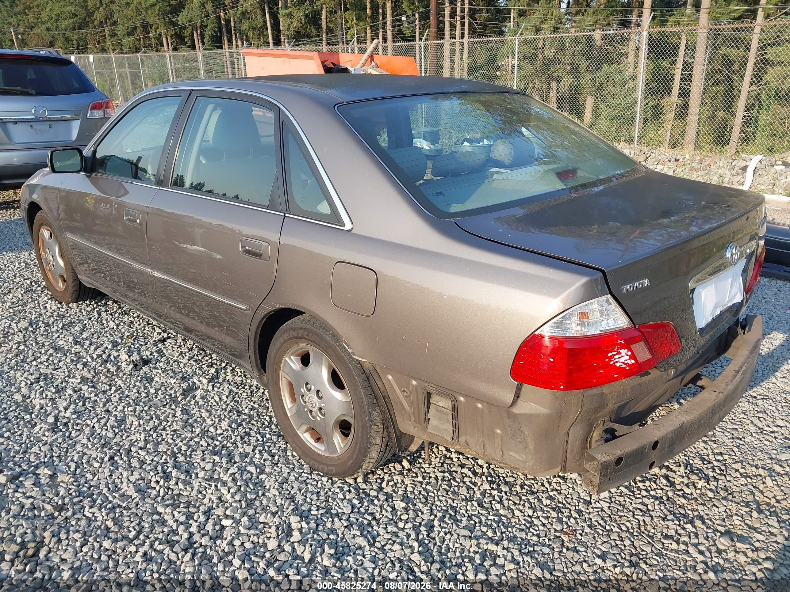 2003 Toyota Avalon Xls Gray vin: 4T1BF28B93U300279