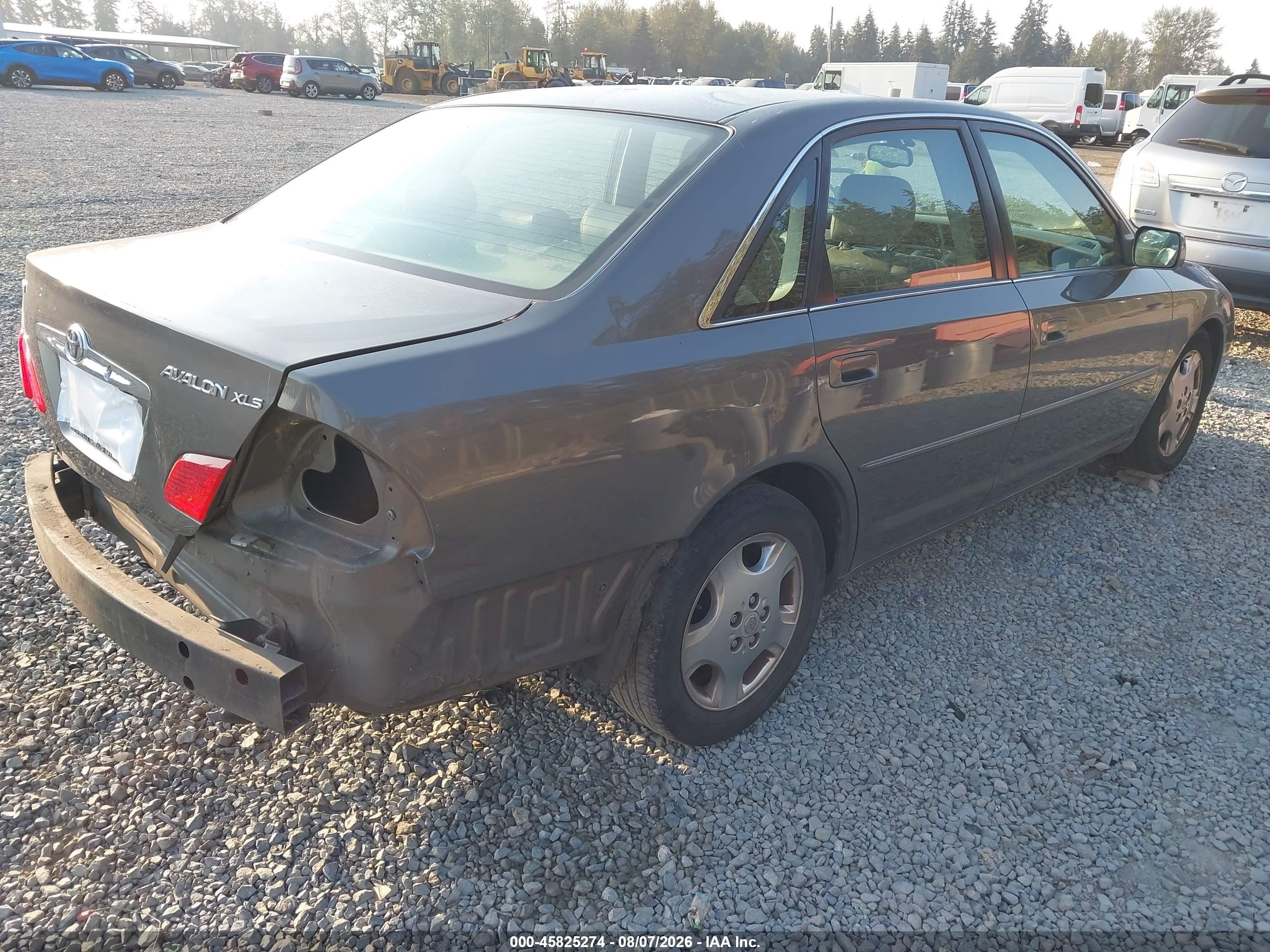 2003 Toyota Avalon Xls Gray vin: 4T1BF28B93U300279