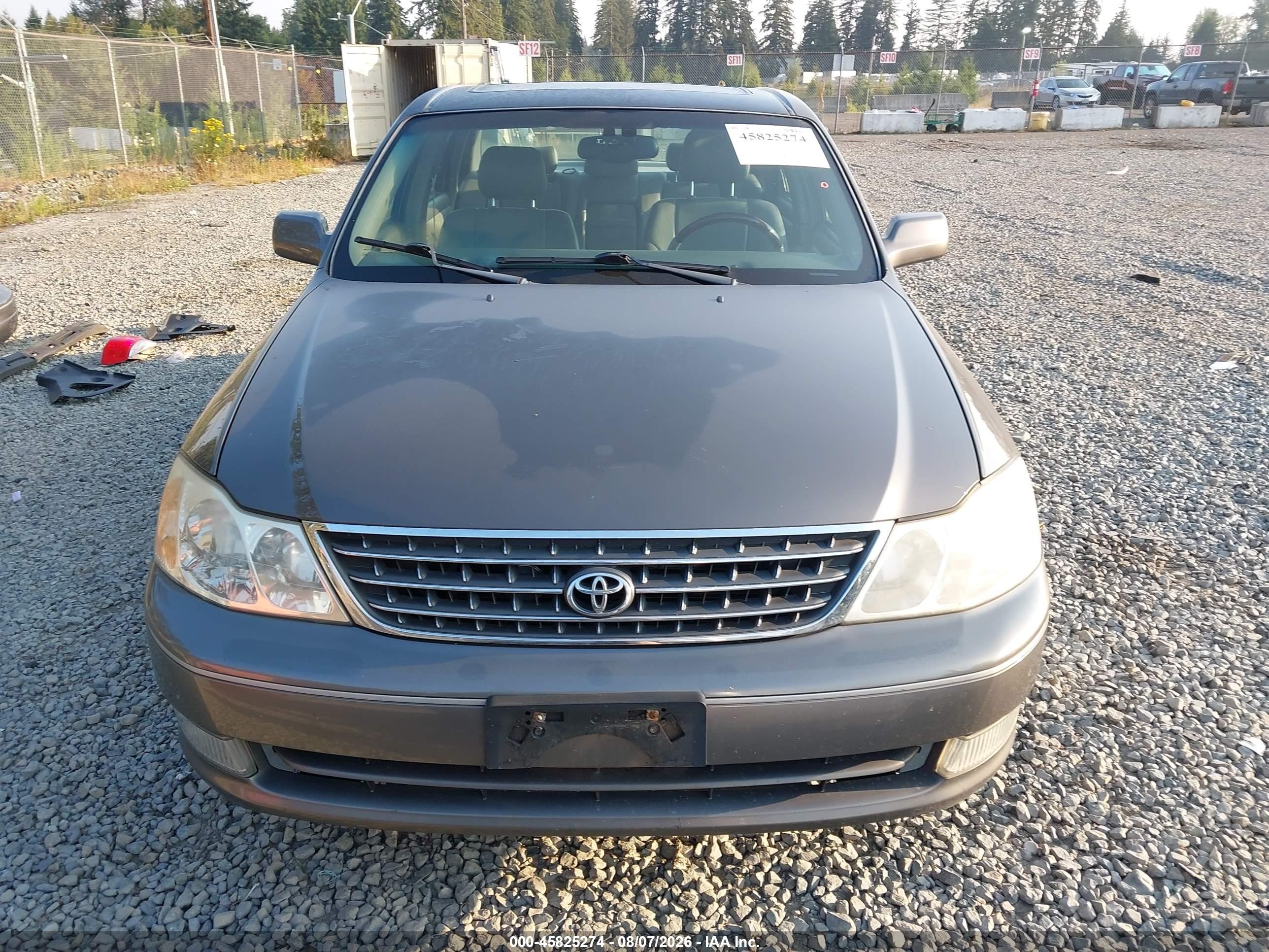 2003 Toyota Avalon Xls Gray vin: 4T1BF28B93U300279