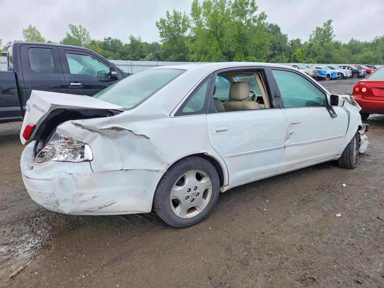 2003 Toyota Avalon Xls White vin: 4T1BF28B93U331712