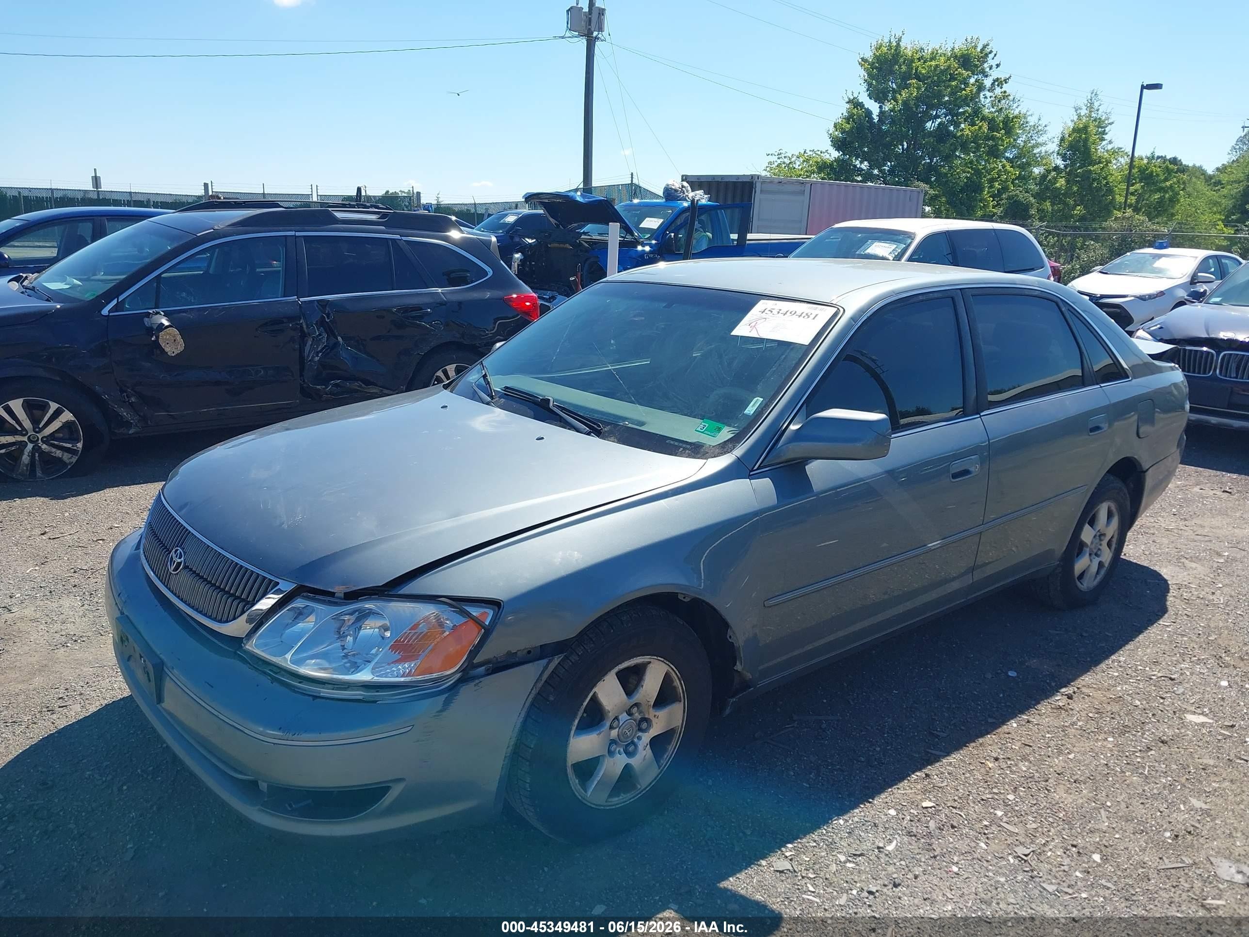 2004 Toyota Avalon Xl Light Blue vin: 4T1BF28B94U365134