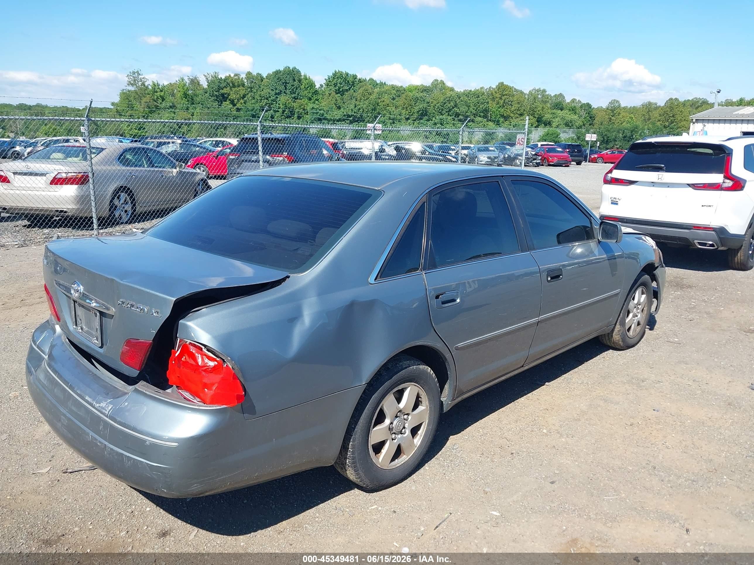 2004 Toyota Avalon Xl Light Blue vin: 4T1BF28B94U365134