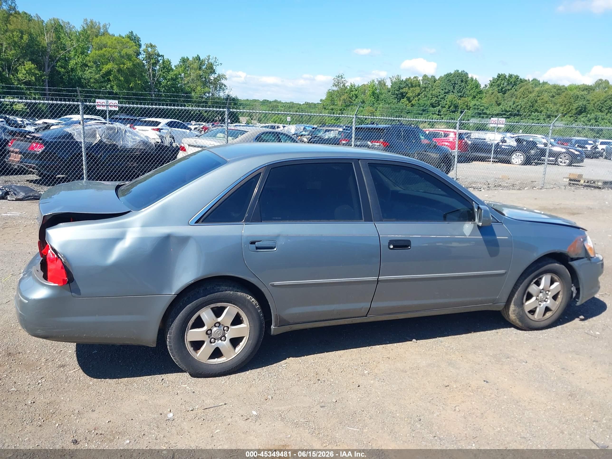 2004 Toyota Avalon Xl Light Blue vin: 4T1BF28B94U365134