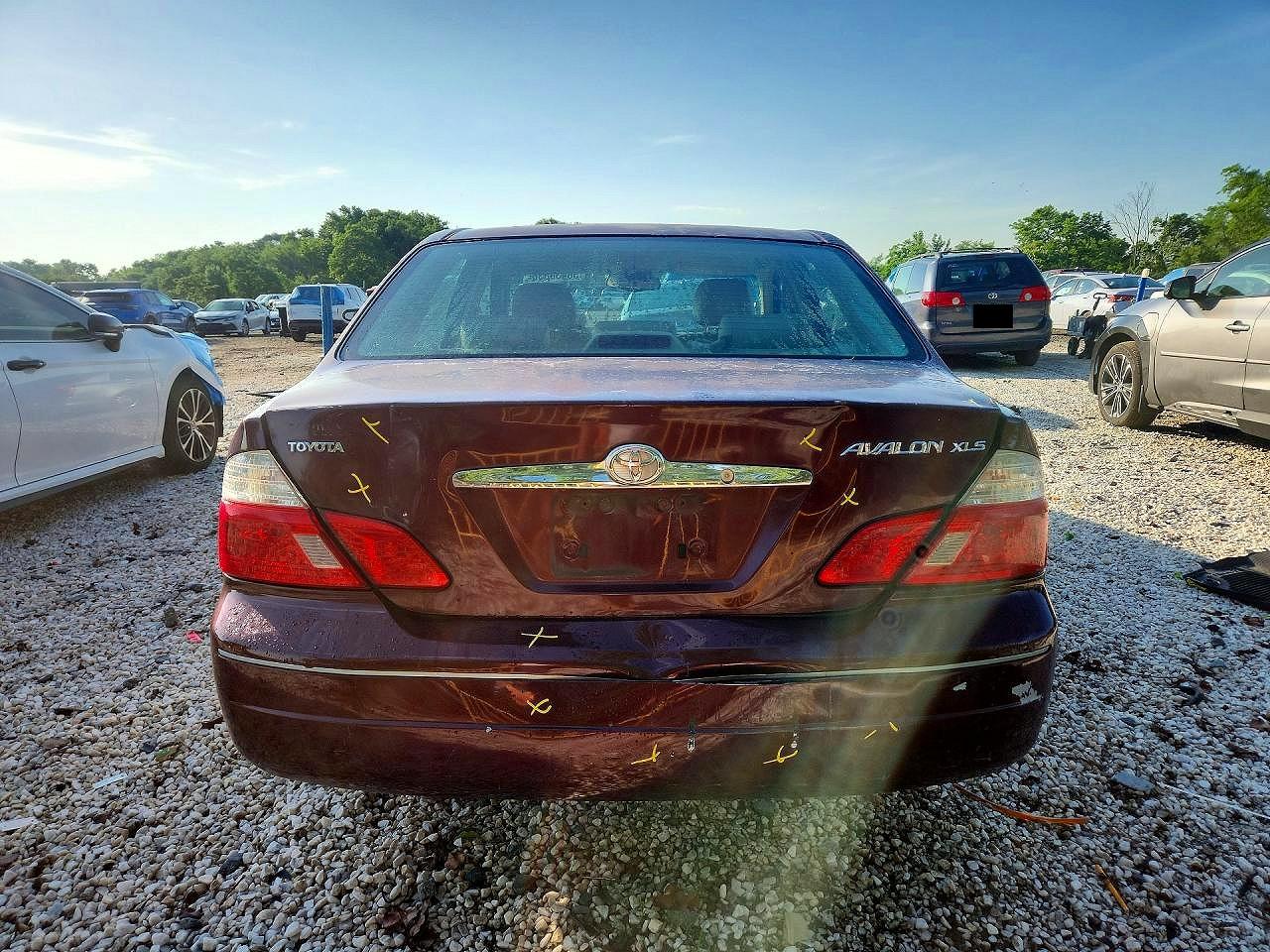 2004 Toyota Avalon Xls Burgundy vin: 4T1BF28B94U382239