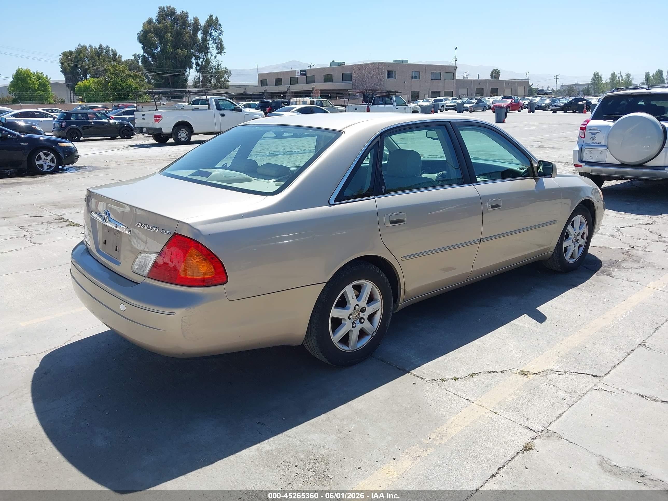 2000 Toyota Avalon Xls Beige vin: 4T1BF28B9YU036701