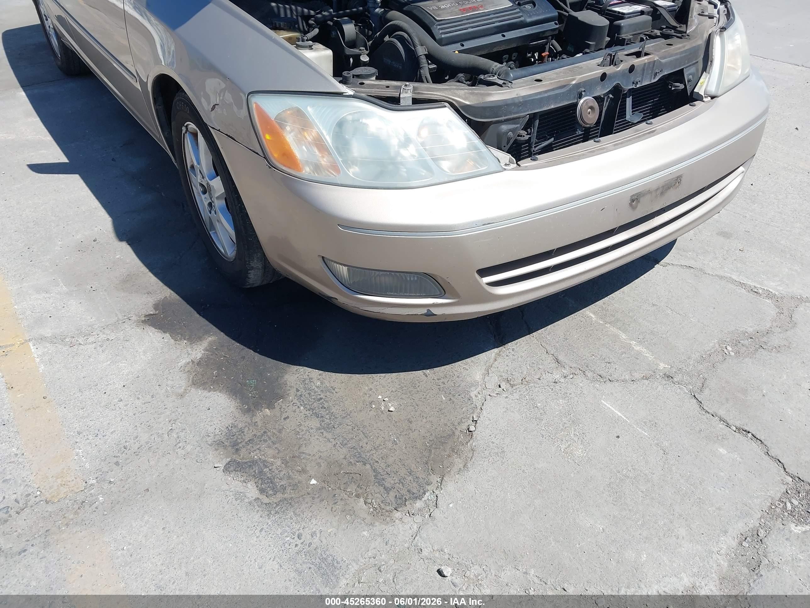 2000 Toyota Avalon Xls Beige vin: 4T1BF28B9YU036701