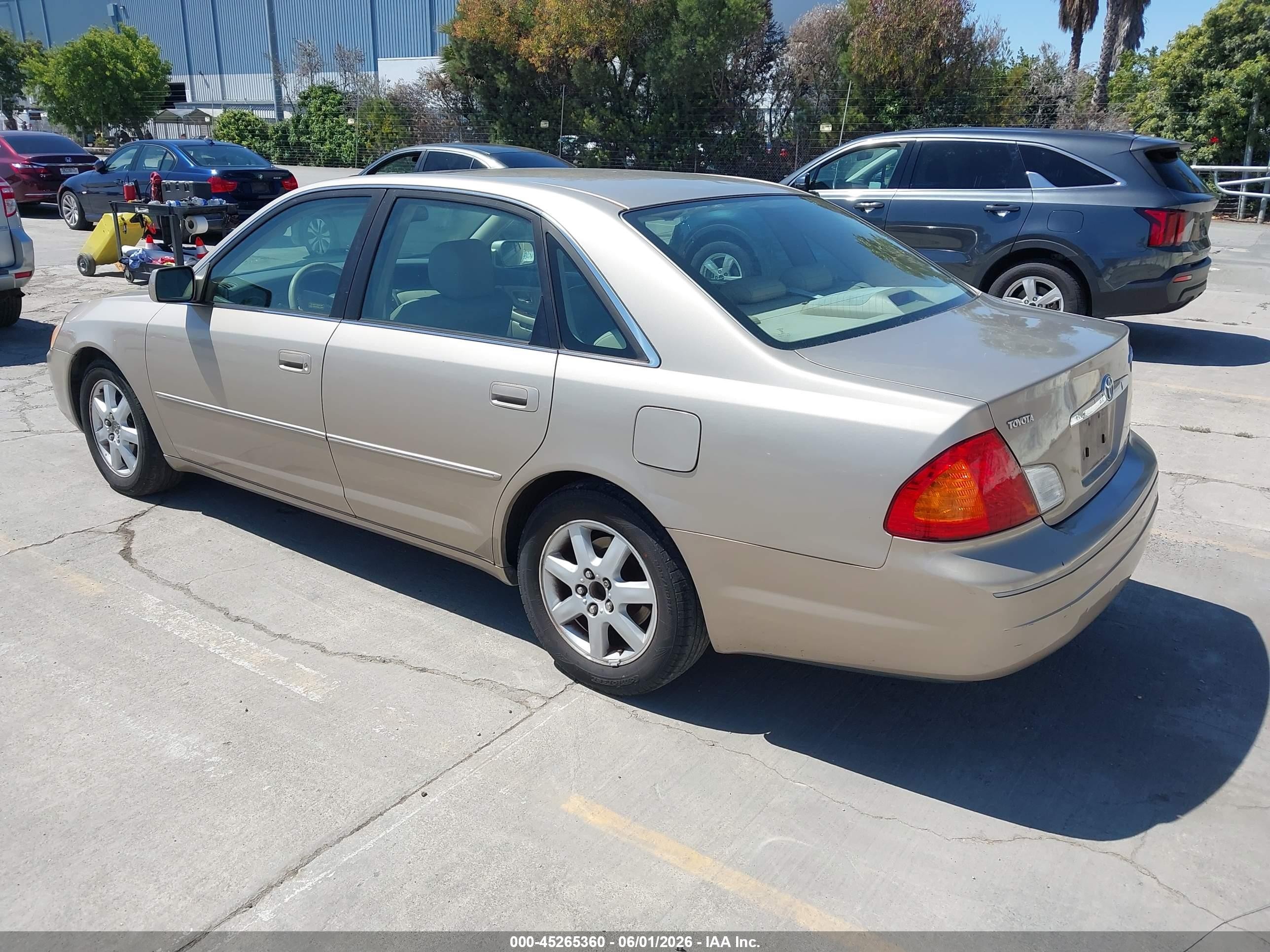 2000 Toyota Avalon Xls Beige vin: 4T1BF28B9YU036701