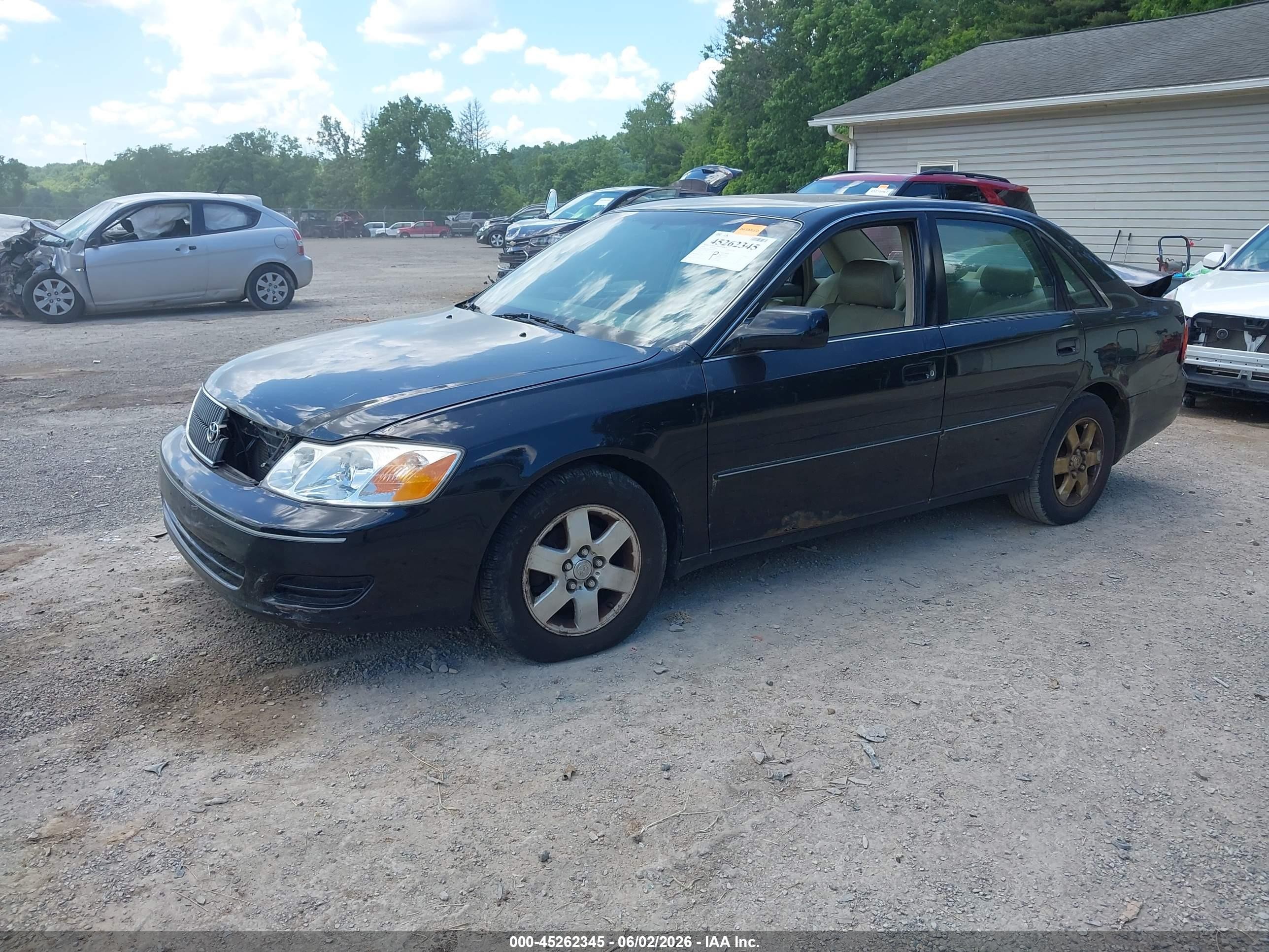 2000 Toyota Avalon Xl Black vin: 4T1BF28B9YU044569