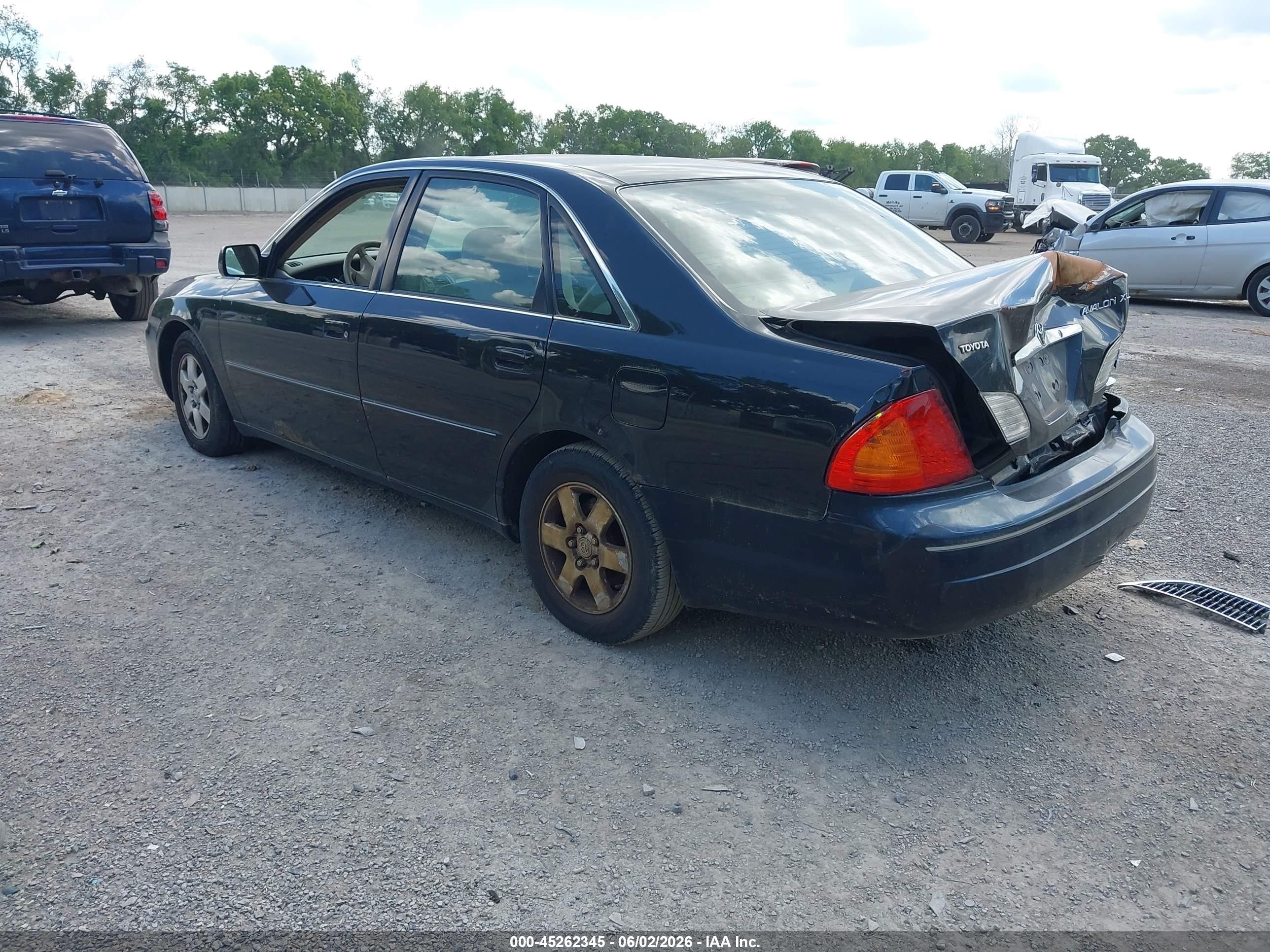 2000 Toyota Avalon Xl Black vin: 4T1BF28B9YU044569